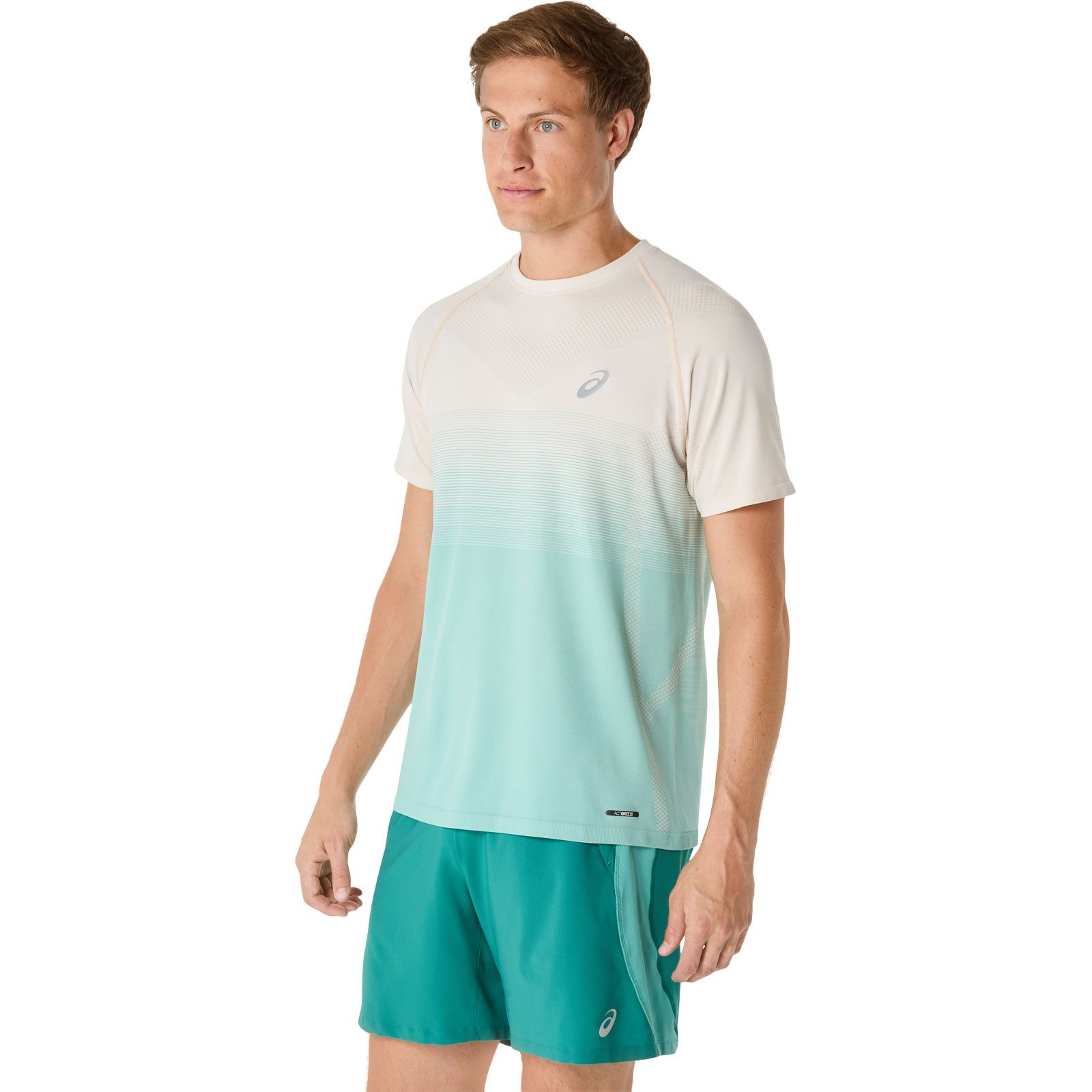 Asics Laufshirt Seamless Short Sleeve Top Men 2011C398-201 Bietet optimale Bewegungsfreiheit