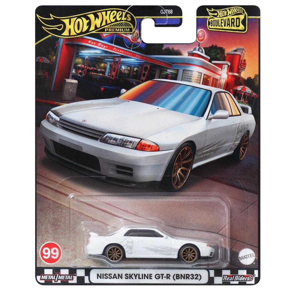 Hot Wheels Spielzeug-Rennwagen Nissan Skyline GT-R BNR32 HRT74 Hot Wheels B günstig online kaufen