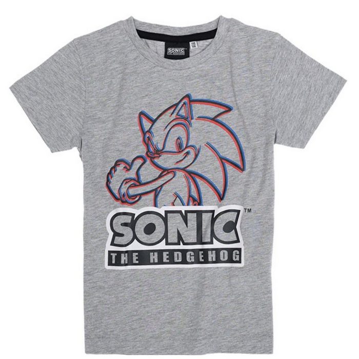 Sonic SEGA T-Shirt Jungen Kurzarmshirt für Gaming Fans