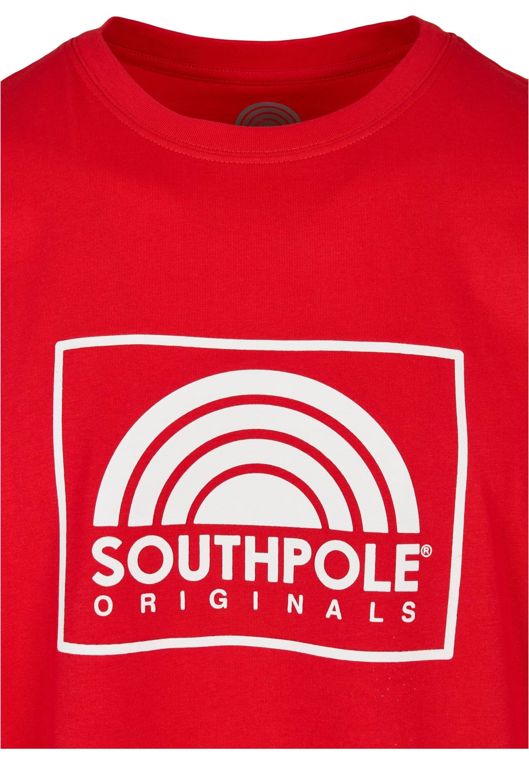 Square T-Shirt Southpole Southpole Herren Logo (1-tlg) southpolered Tee