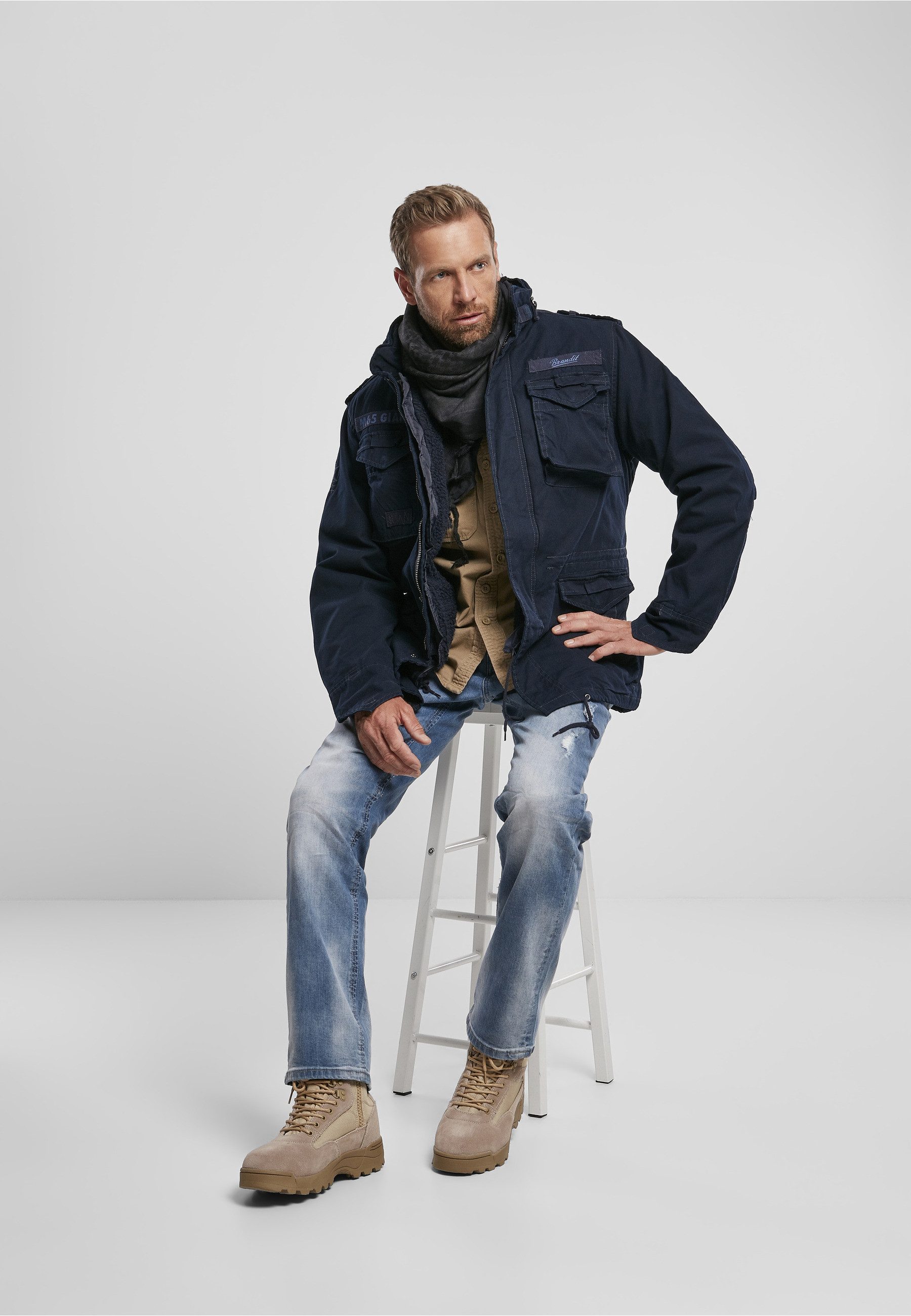 Brandit Winterjacke Brandit Herren M-65 Giant Jacket (1-St)