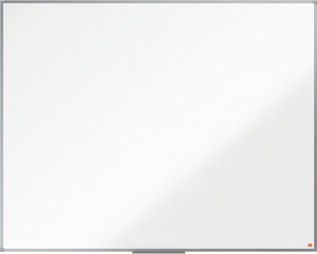 NOBO Magnettafel Whiteboard Essence Emaille magnetisch Aluminiumrahmen 1500x1200mm weiß