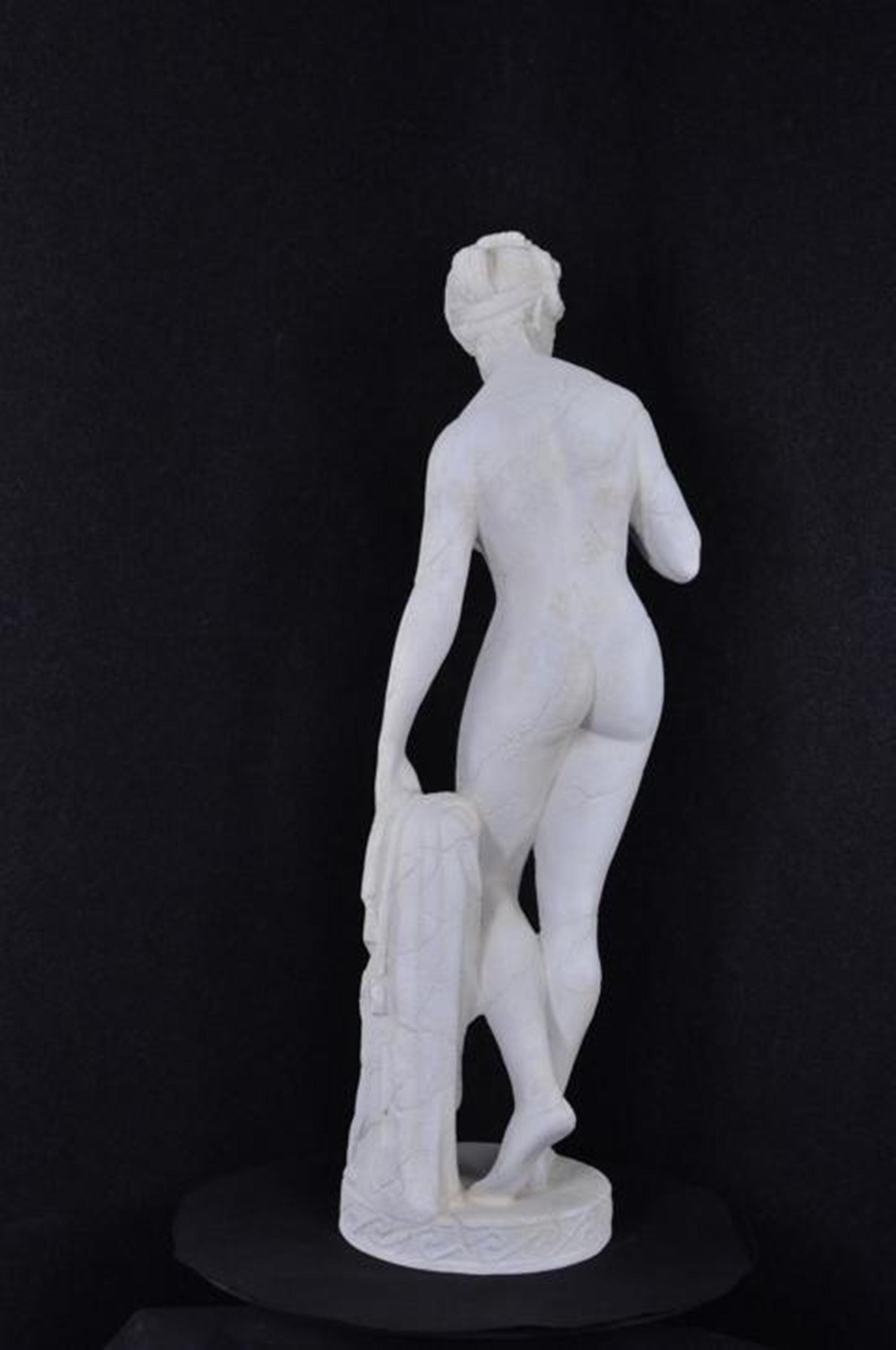 JVmoebel Skulptur Antik Marmor XXL Eva PG0346 Apfel Stil Figur Statue mit Statuen