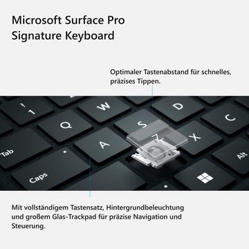 Microsoft Surface Pro Signature Keyboard 8XA-00025 Tastatur (Tastatur mit Touchpad)