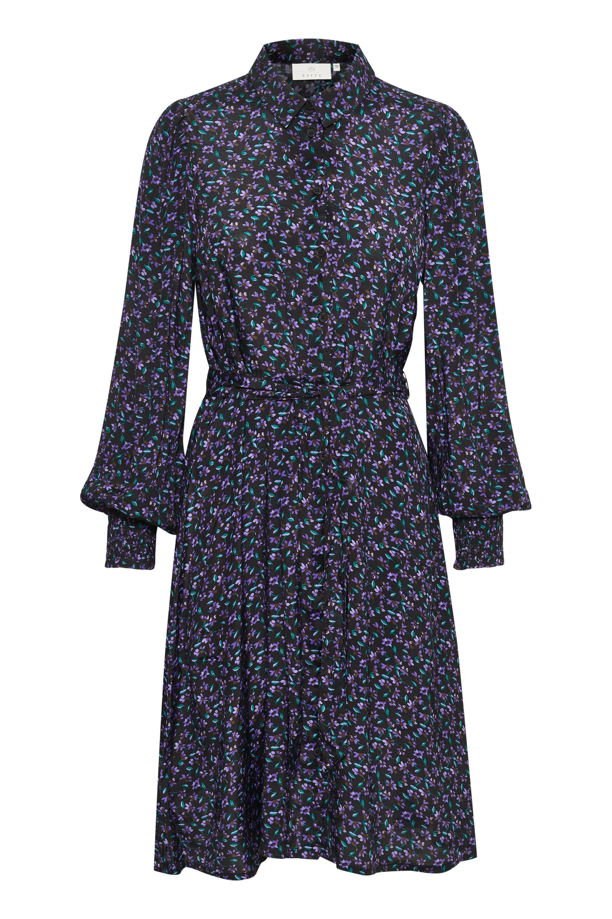 KAFFE Jerseykleid Kleid KApollie Heliotrope Flower Print