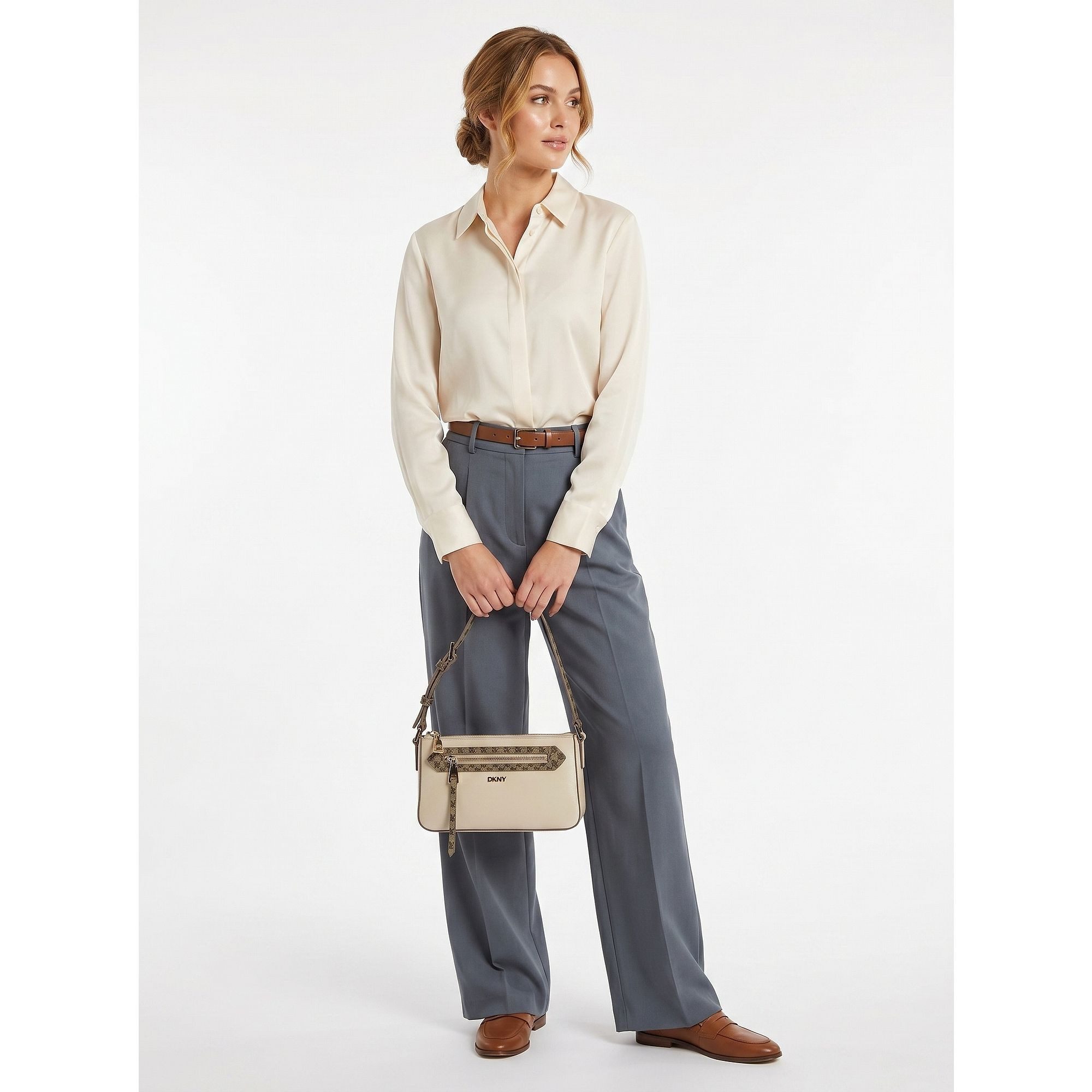 DKNY Henkeltasche Bryant, Polyurethan