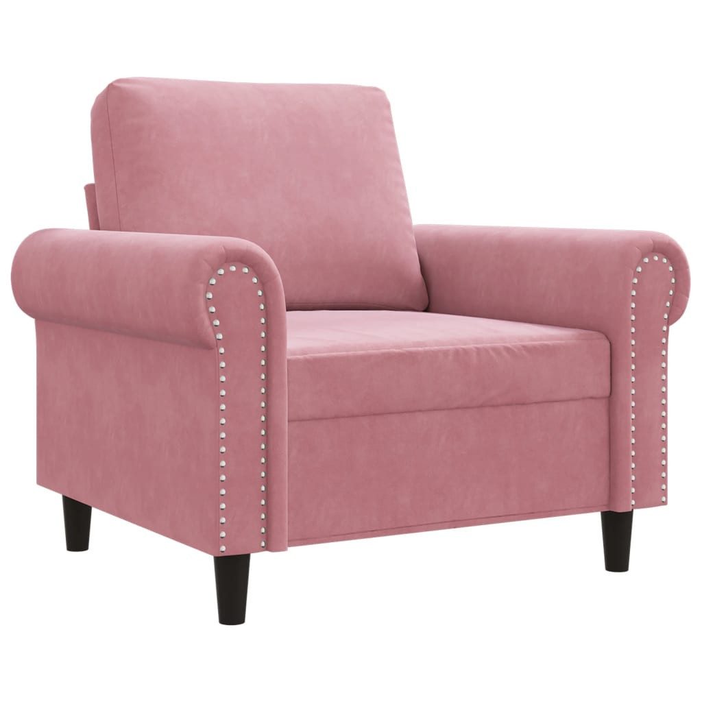 vidaXL Sofa Sessel Rosa 60 cm Samt günstig online kaufen