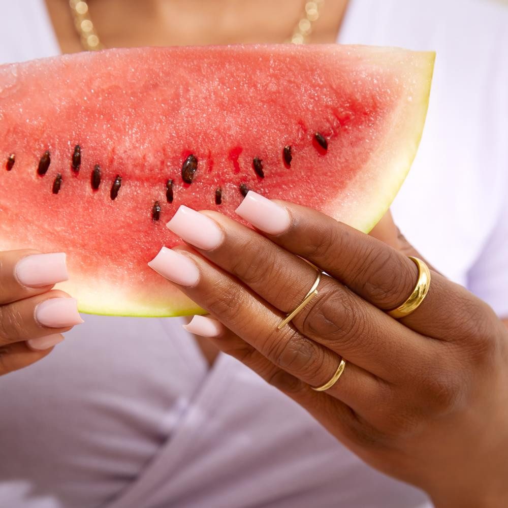 Unique Fingerring Vergoldeter Edelstahlring in 5mm Breite R9077