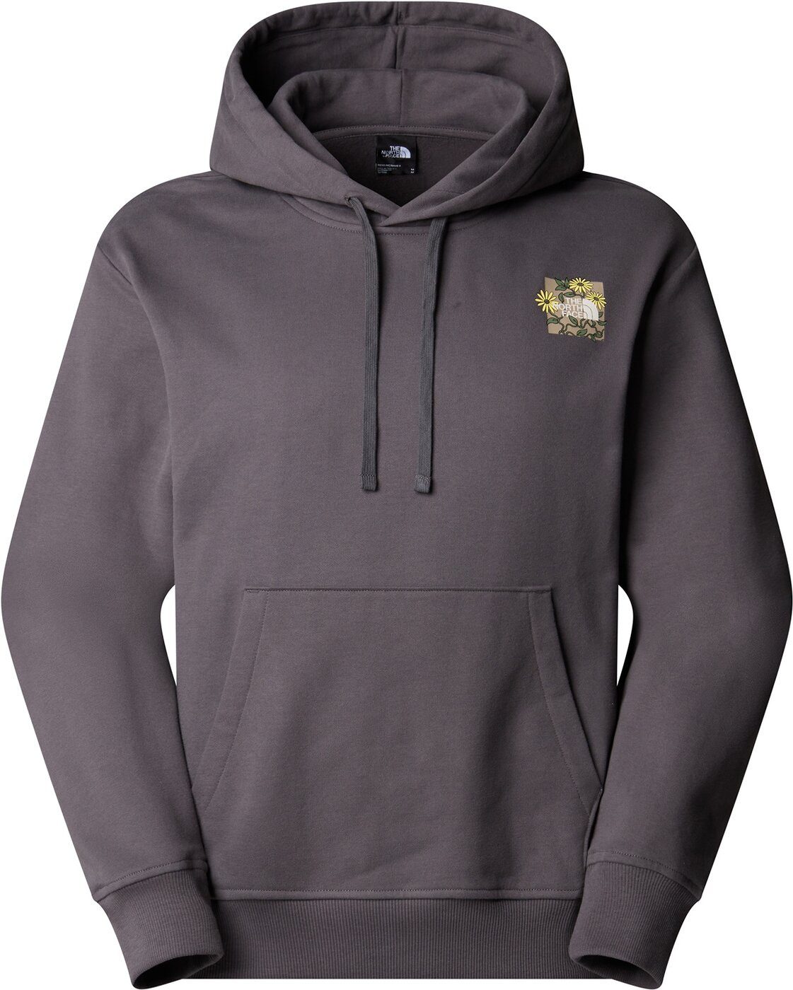 The North Face Kapuzensweatjacke M CONNECT RELAXED HOODED SWEATSHIRT-GRAP ANTHRACITE GREY