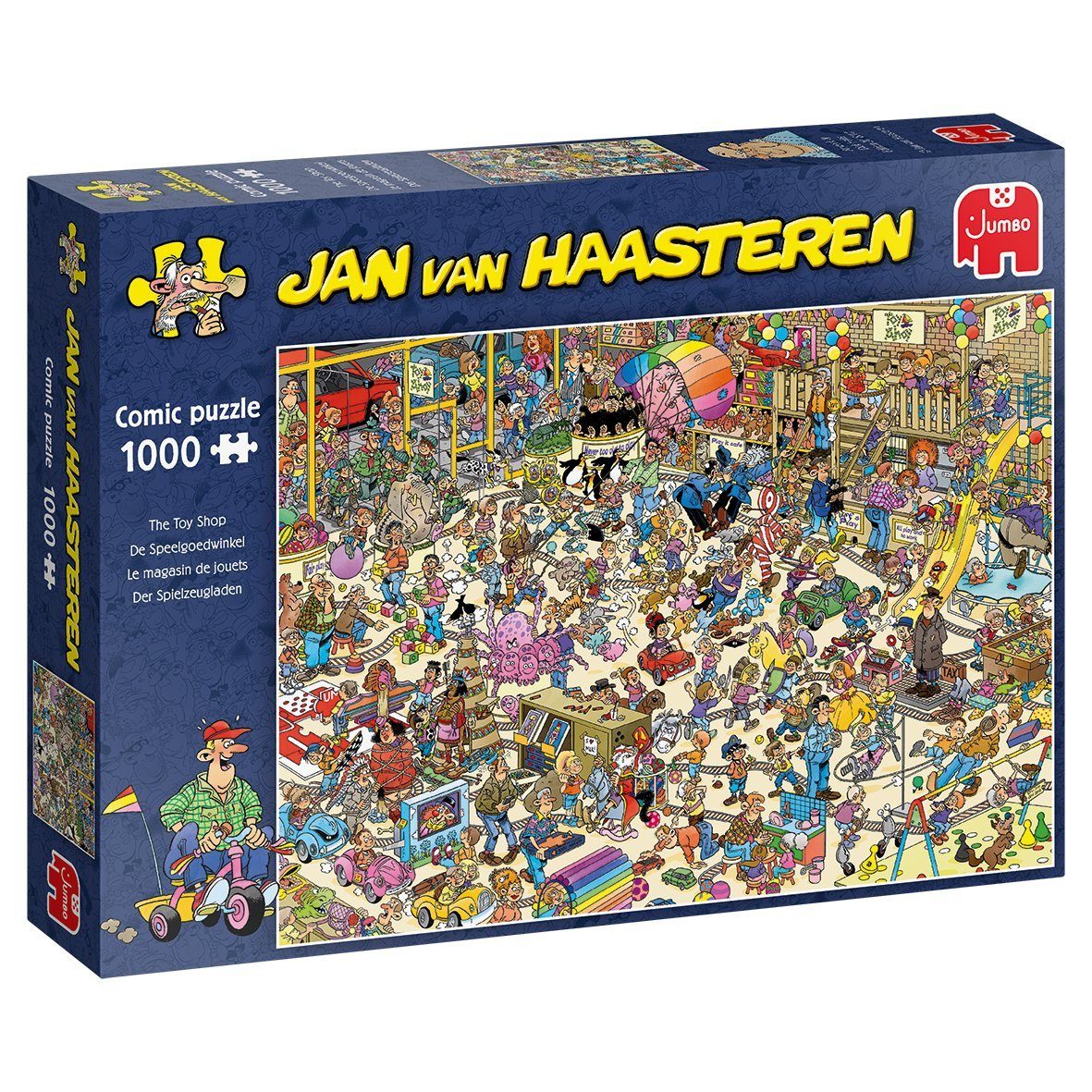 Jan van Haasteren Puzzle Jan van Haasteren Der Spielzeugladen 1000 Teile Puzzle, 1000 Puzzleteile