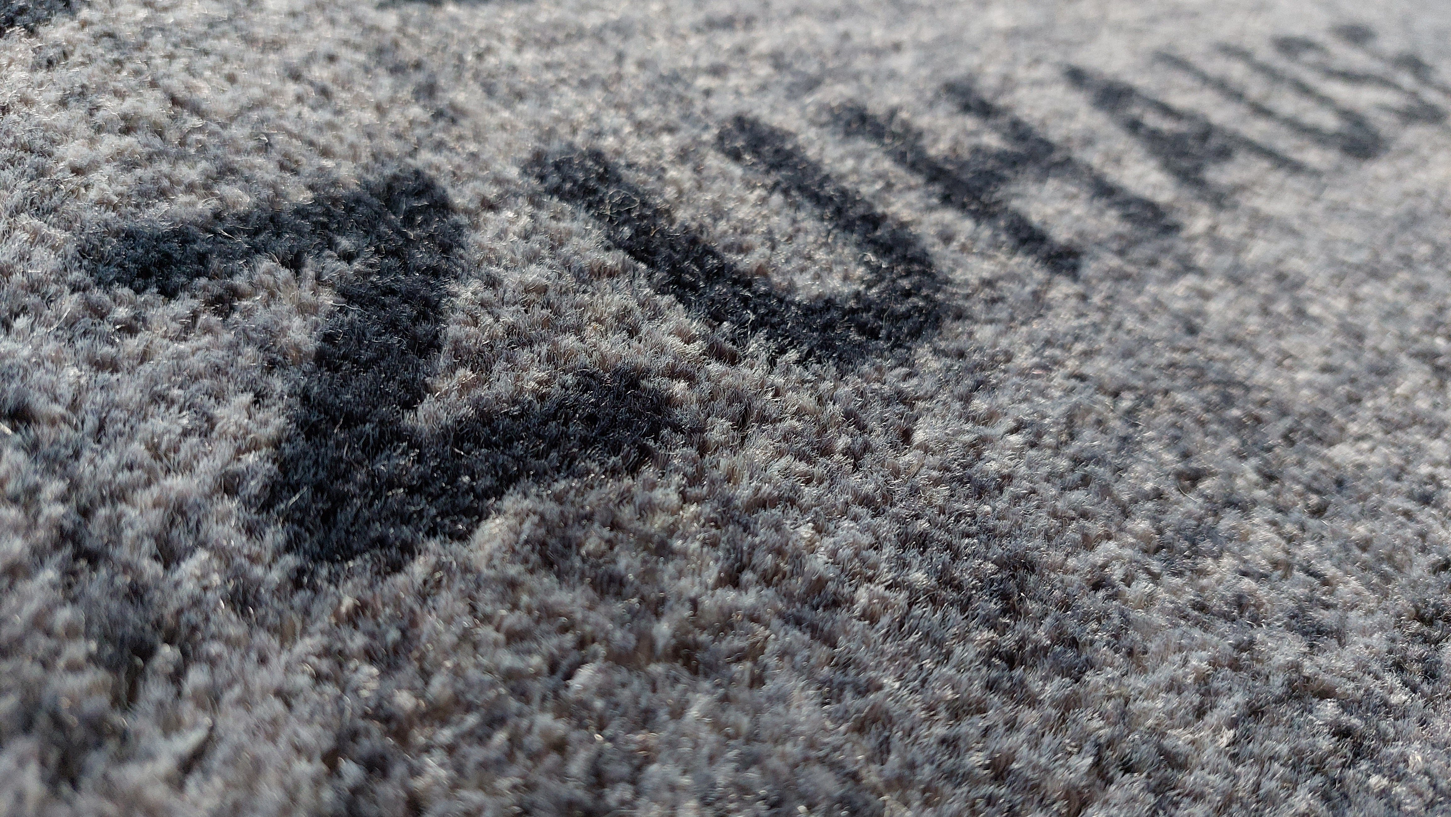 Mad about Mats Fußmatte Bruno, Rechteckig, Türvorleger Schmutzfangmatte Outdoor, mit Spruch "Du bist mein Zuhause", grau meliert, wetterfest, robust, rutschfest, waschbar, Außen und Innen, 50 x 75 cm, 0,9 cm hoch