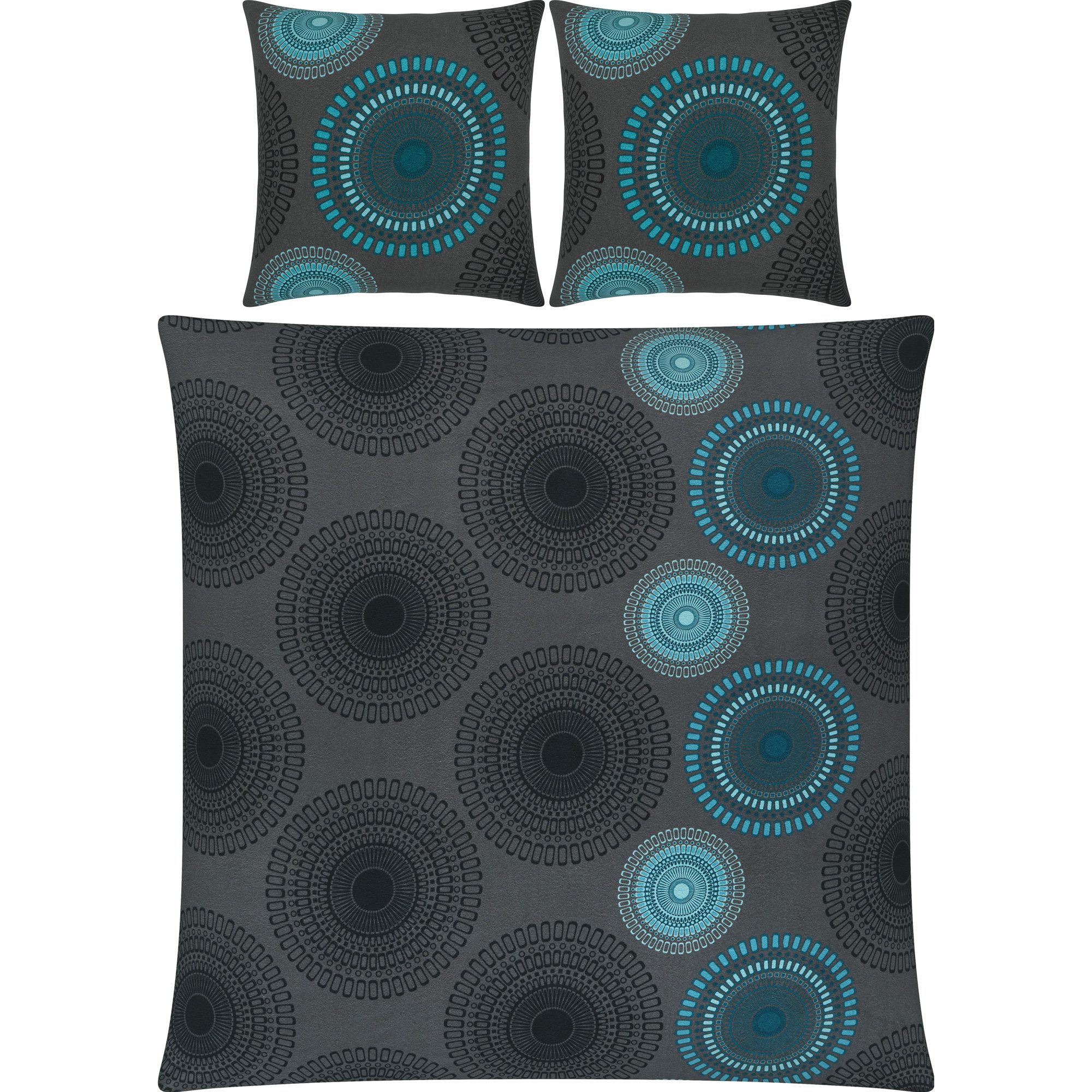 REDBEST Bettwäsche Bettwäsche, Biber, Kreise günstig online kaufen