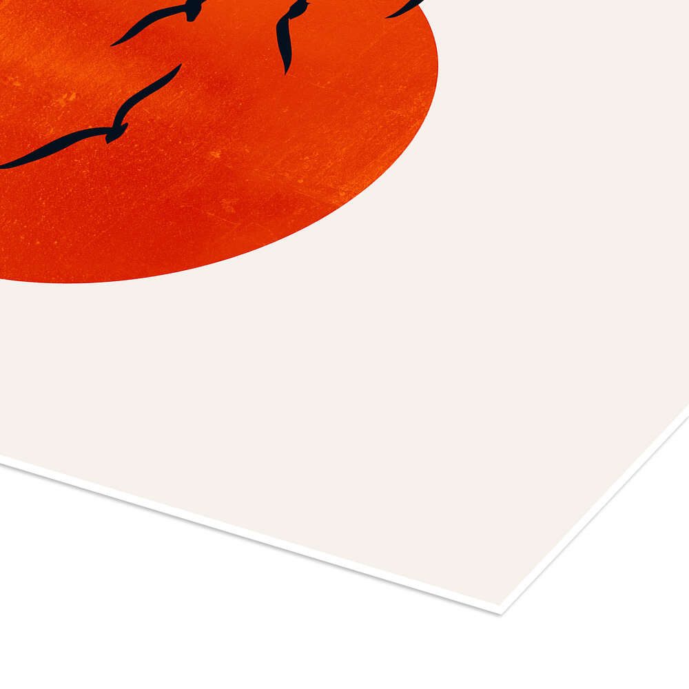 Posterlounge Wandbild A Sunny Day, KUBISTIKA, erhältlich als Poster, Leinwandbild, Wandsticker oder Acrylglasbild