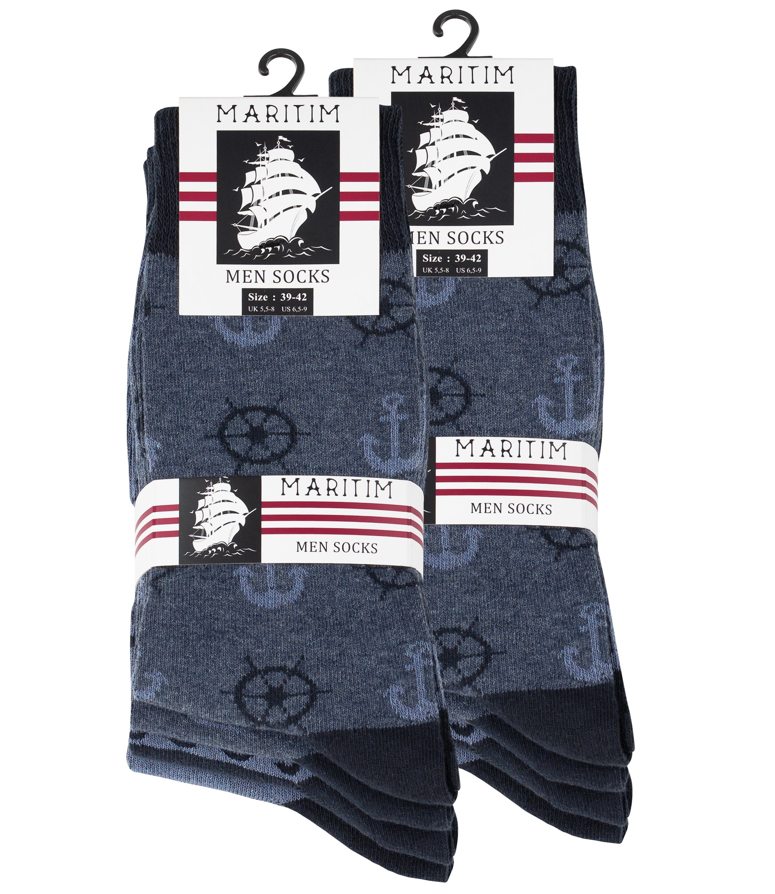 (8-Paar) MARITIM Cotton Socken Prime®