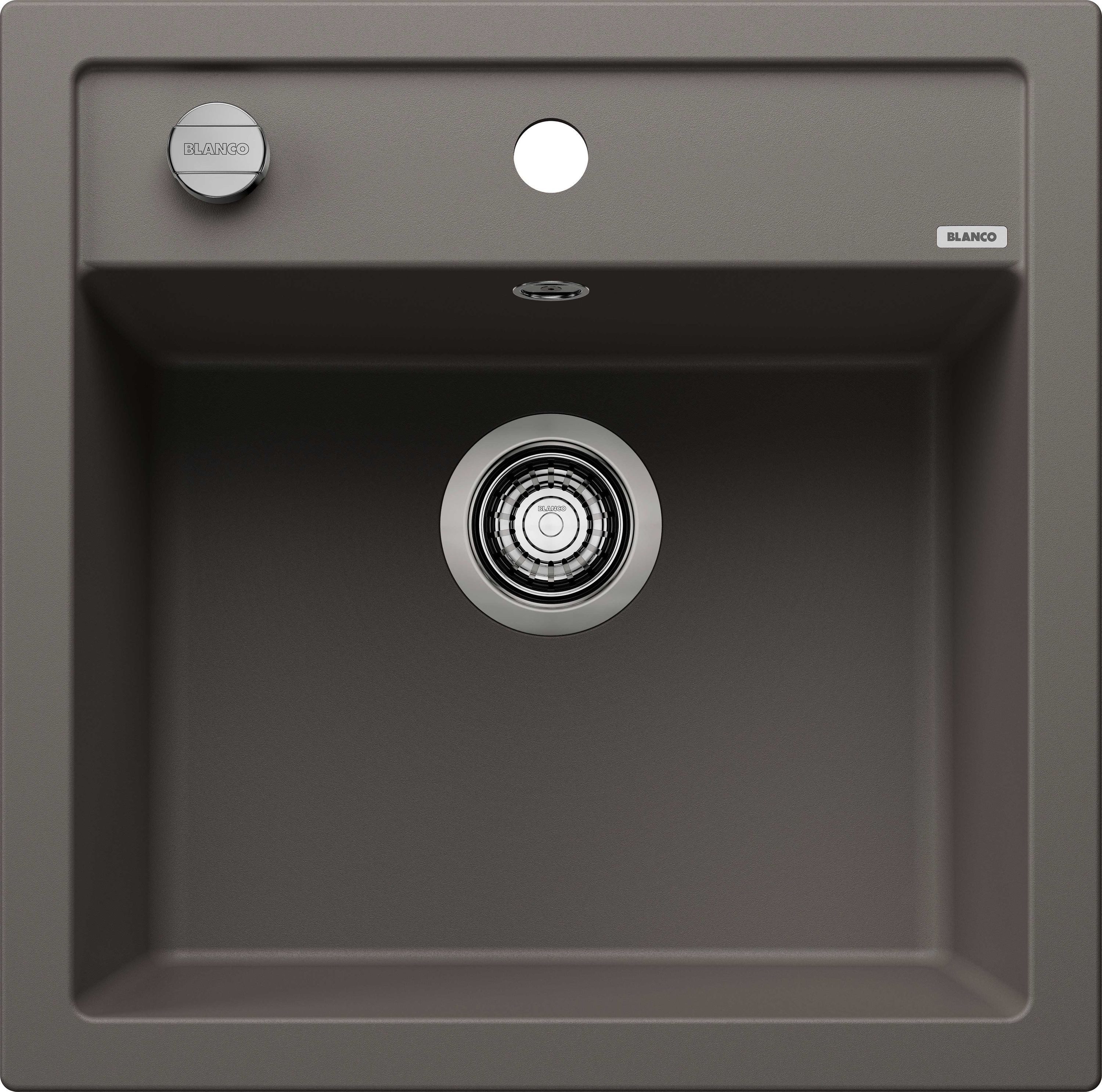 Einbauspüle DALAGO 5 Einbauspüle SILGRANIT vulkangrau ab 50 cm Excenter