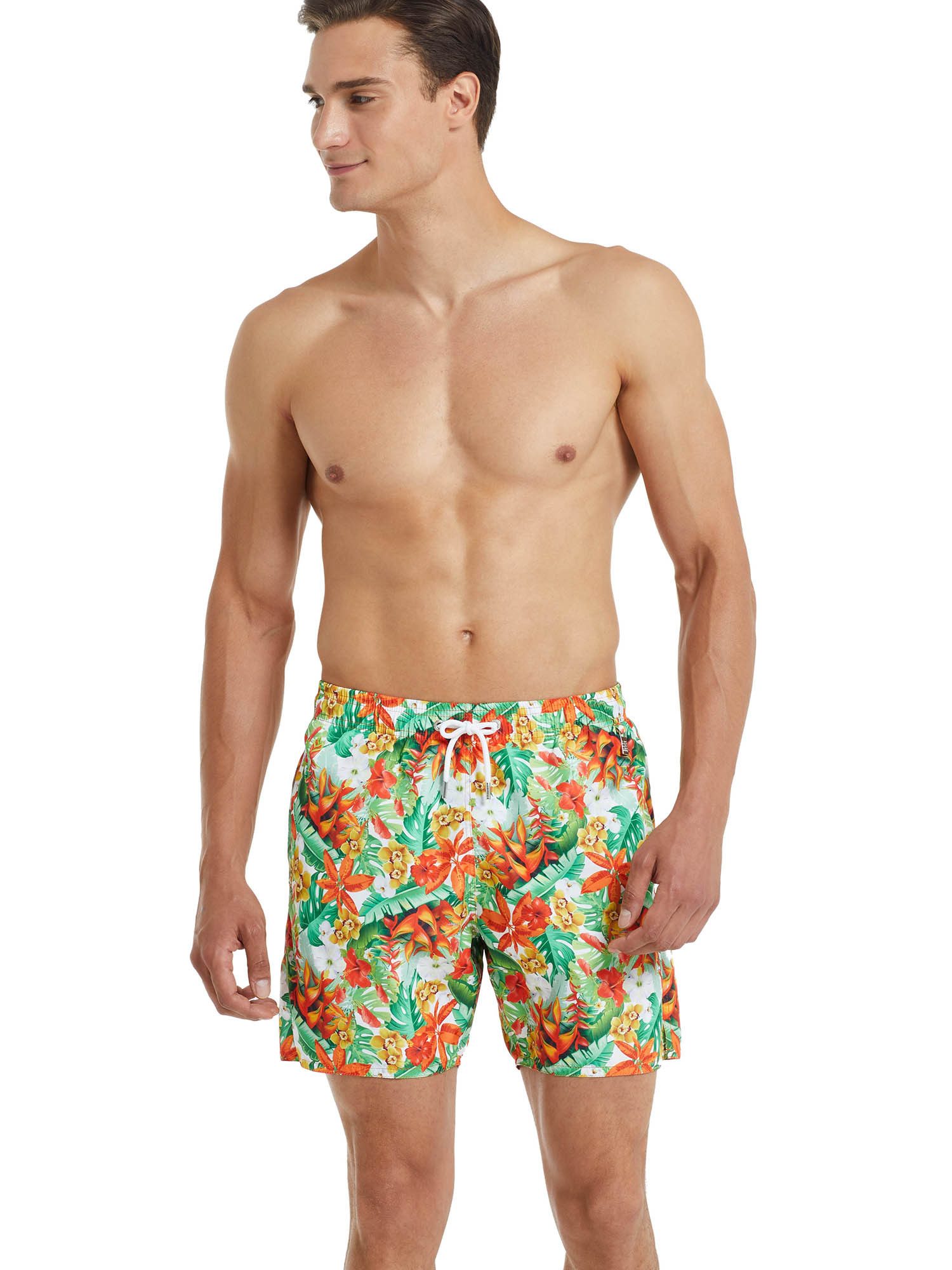 BlackSpade Badeshorts Summer Prints mit kurzem Bein locker geschnittene Sch günstig online kaufen