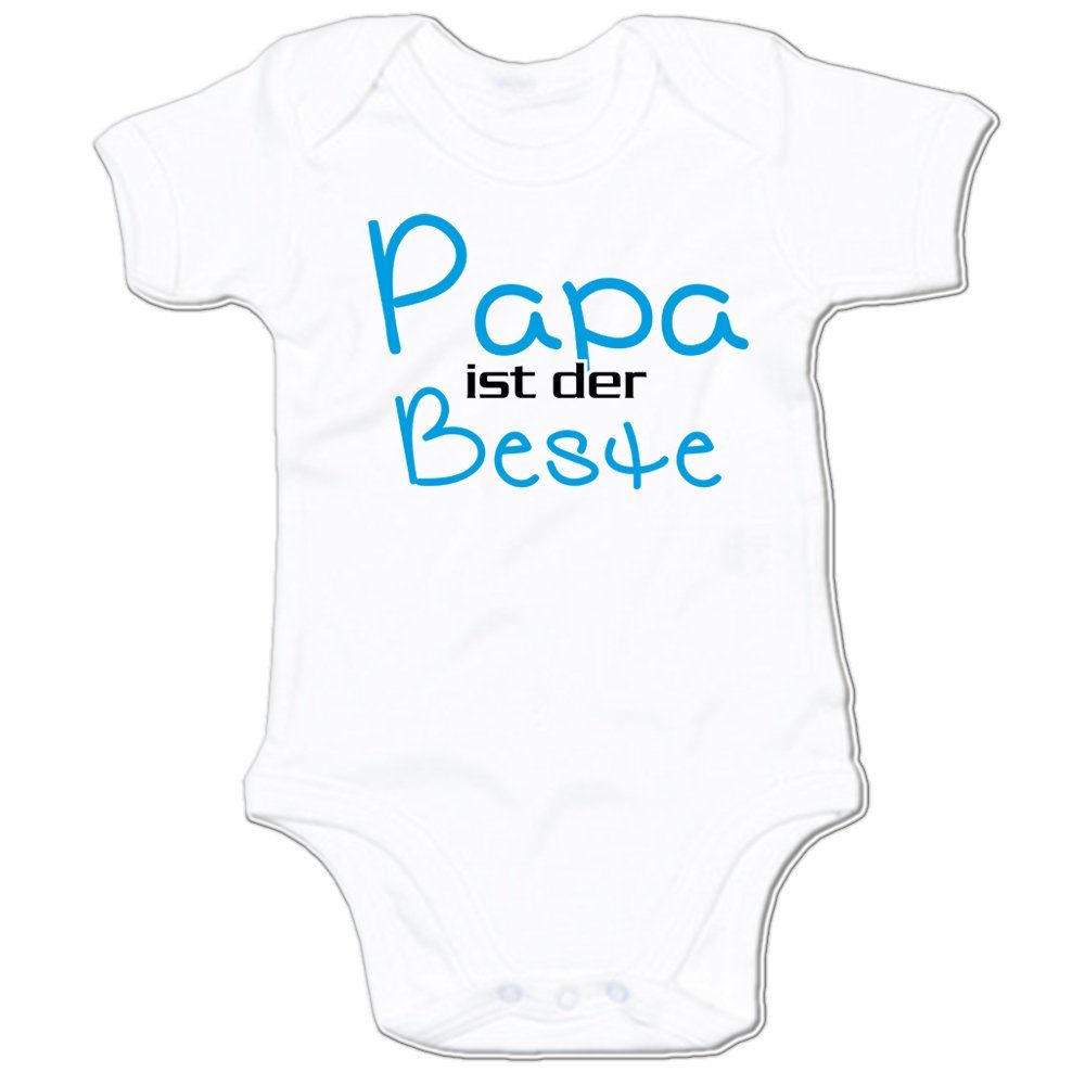 G-graphics Kurzarmbody Baby Body - Papa ist der Beste mit Spruch / Sprüche  • Babykleidung • Geschenk zum Vatertag / zur Geburt / Taufe / Babyshower /  Babyparty • Strampler