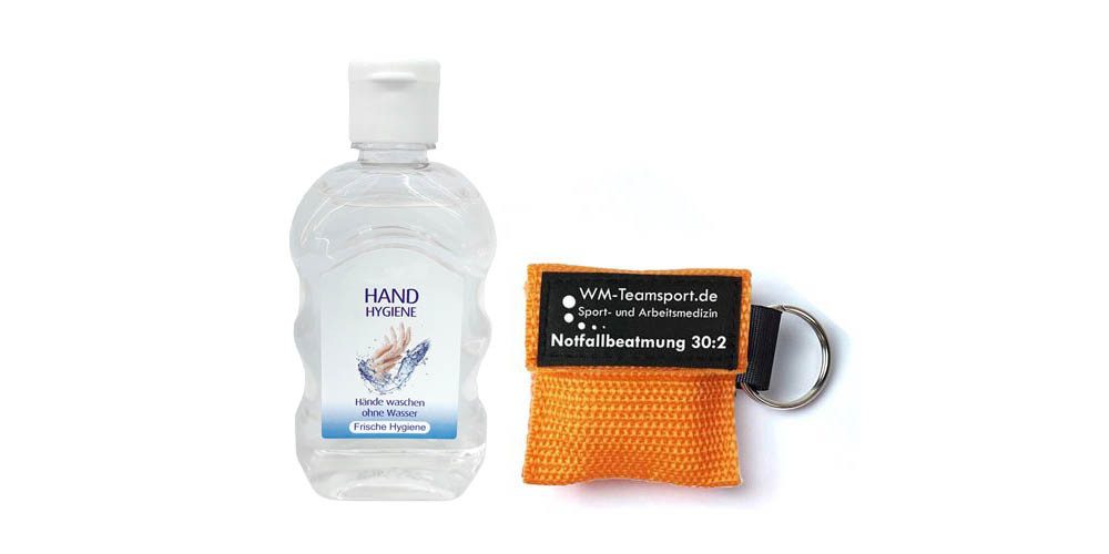 WM-Teamsport Erste-Hilfe-Set Füllung für Sport-Betreuerkoffer zur Behandlung von Sport-Verletzungen