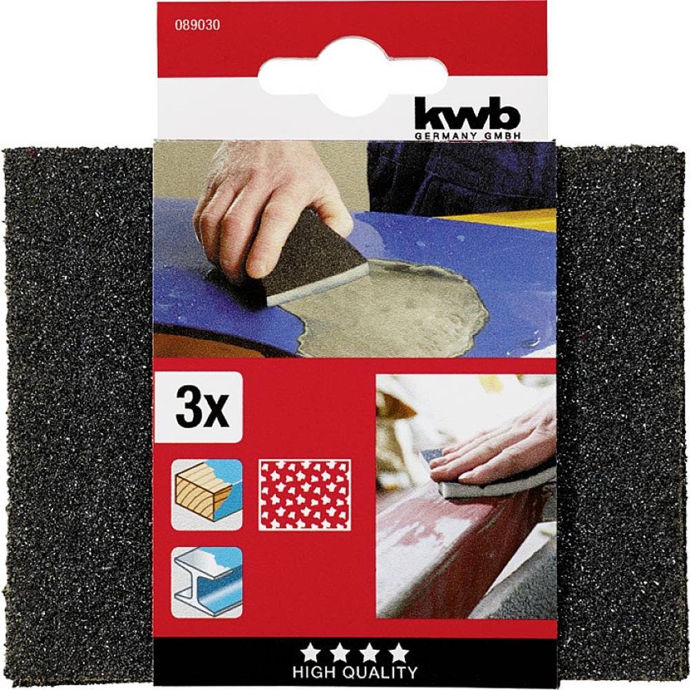 Thumbnail - kwb Schleifaufsatz Schleifschwamm HOLZ & METALL, grob