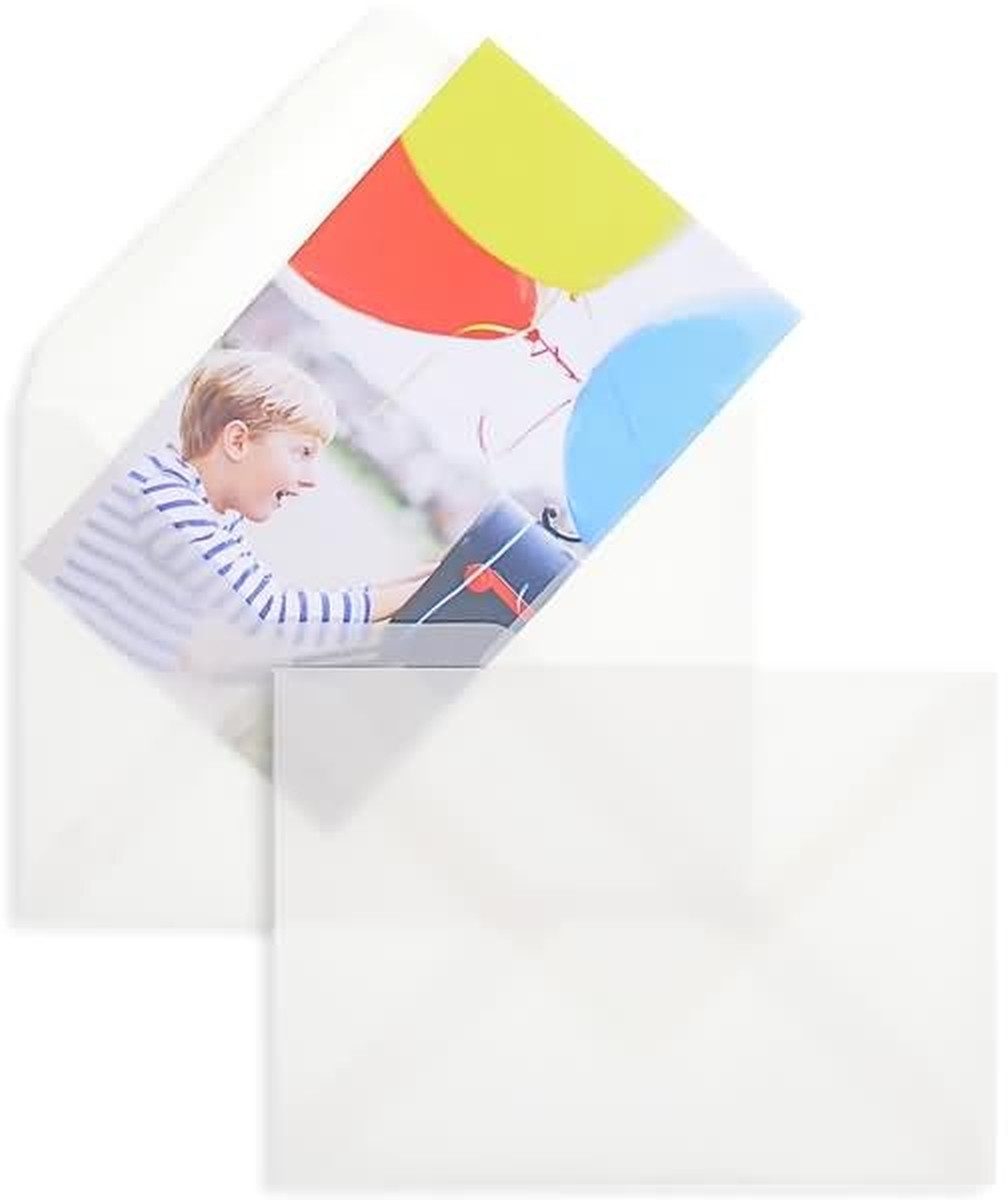 Blanke Briefhüllen Briefumschlag Briefumschläge Offset transparent C6 90g/qm NK VE=100 Stück weiß.