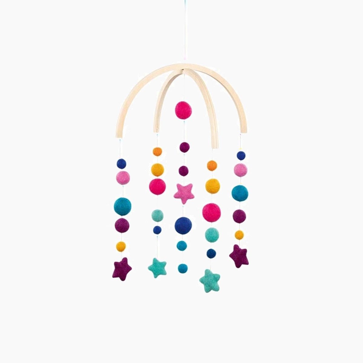 goki Mobile Mobile Sternentanz, (packung, 1-tlg., set), Magische Farben für süße Träume