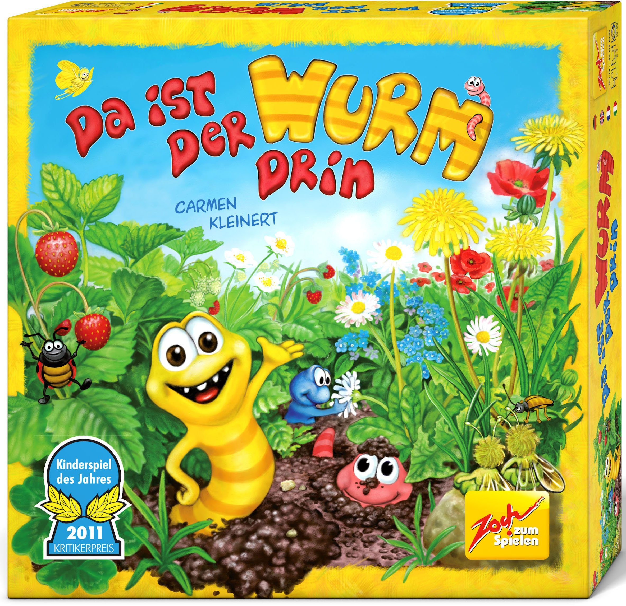 Zoch Spiel Da ist der Wurm drin, Made in Germany