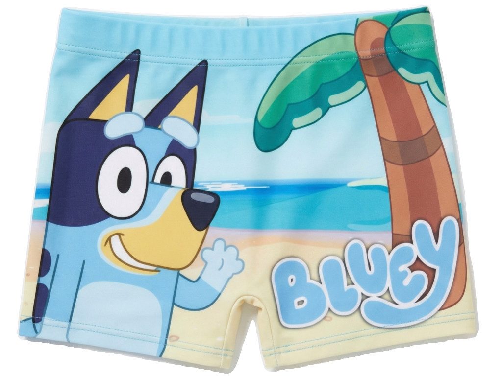 Bluey Boxer-Badehose Badehose für Jungen hellblau