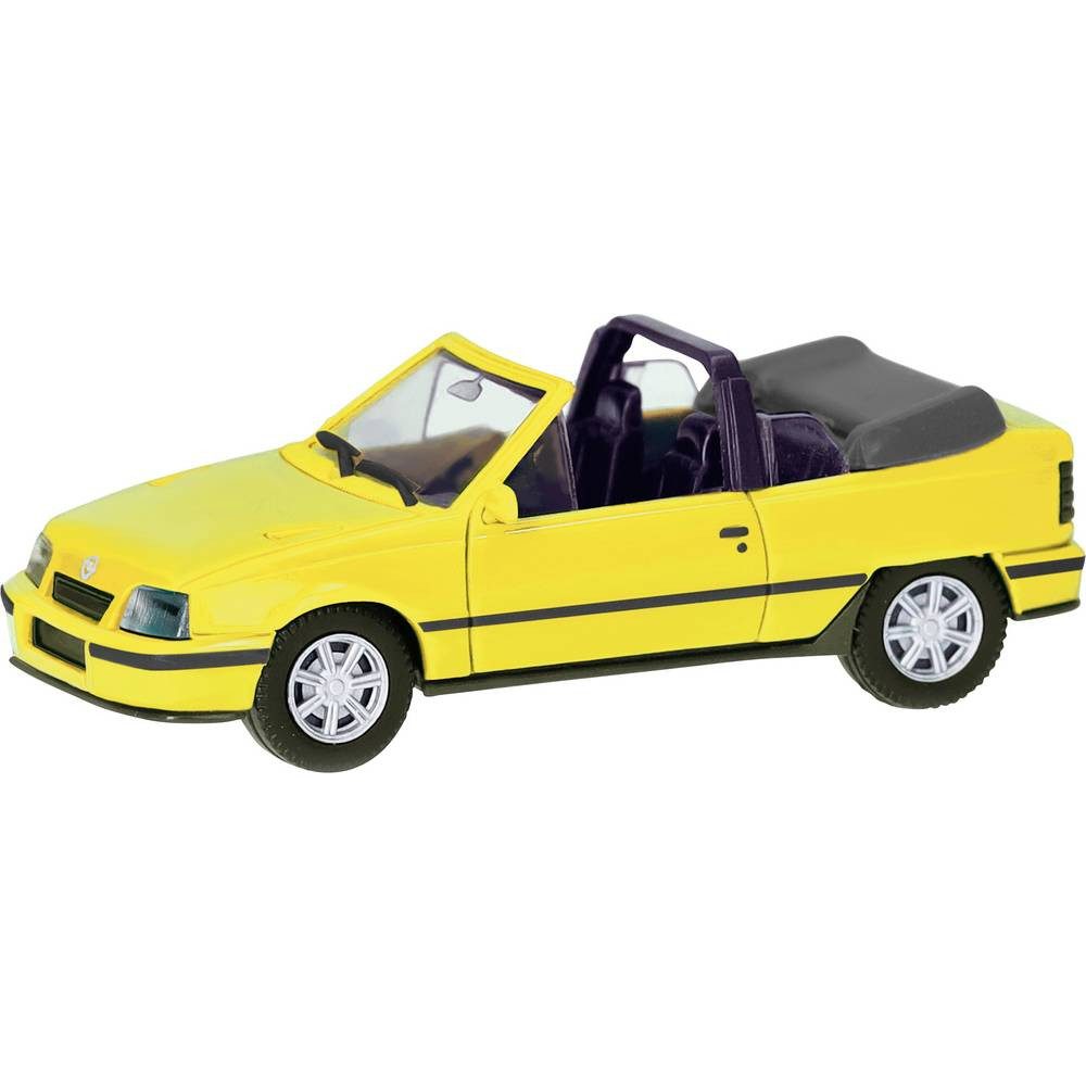 Herpa Modelleisenbahn-Straße 421027 H0 PKW Modell Opel Kadett E Gsi Cabrio, Jamaicagelb