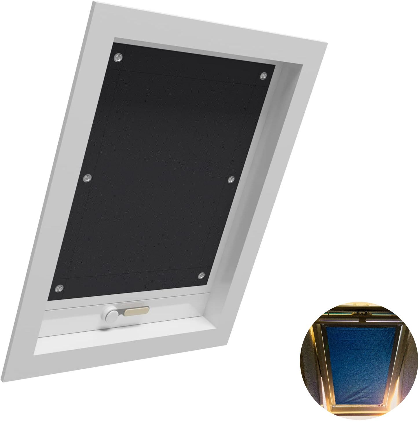 Dachfensterrollo 2024 Update Sonnenschutz Dachfenster Rollo günstig online kaufen