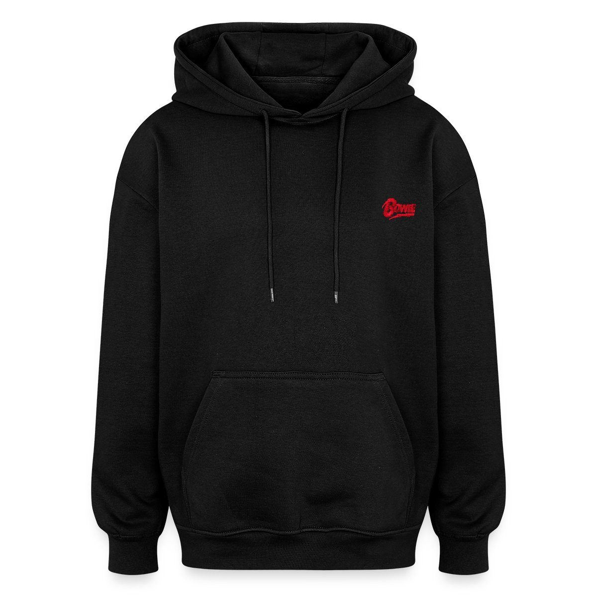 Hoodie David Bowie Offizielles Logo Als Stick-Design Unisex Oversize Hoodie