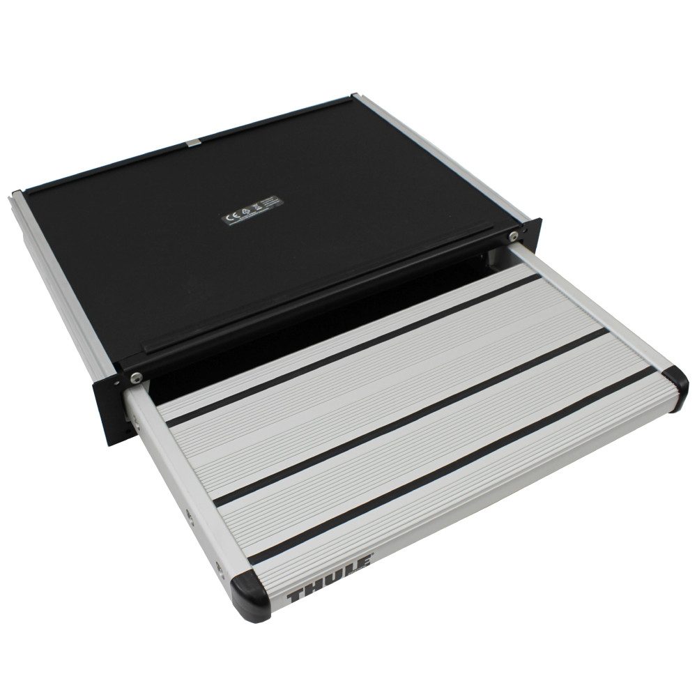 Kfz-Schmutzfänger Thule Step Slide Out manuell 400 ALU Trittstufe Einstieg Wohnmobil
