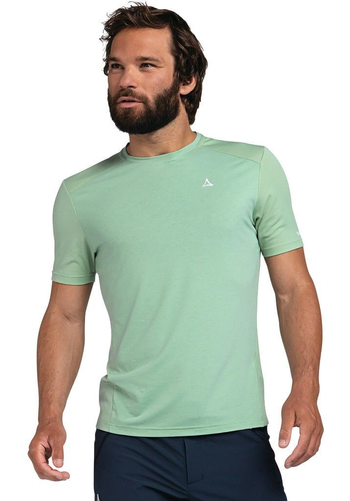 Schöffel T-Shirt Solvorn1 (4-Wege-Stretch, leicht) mintgrün Herren günstig online kaufen