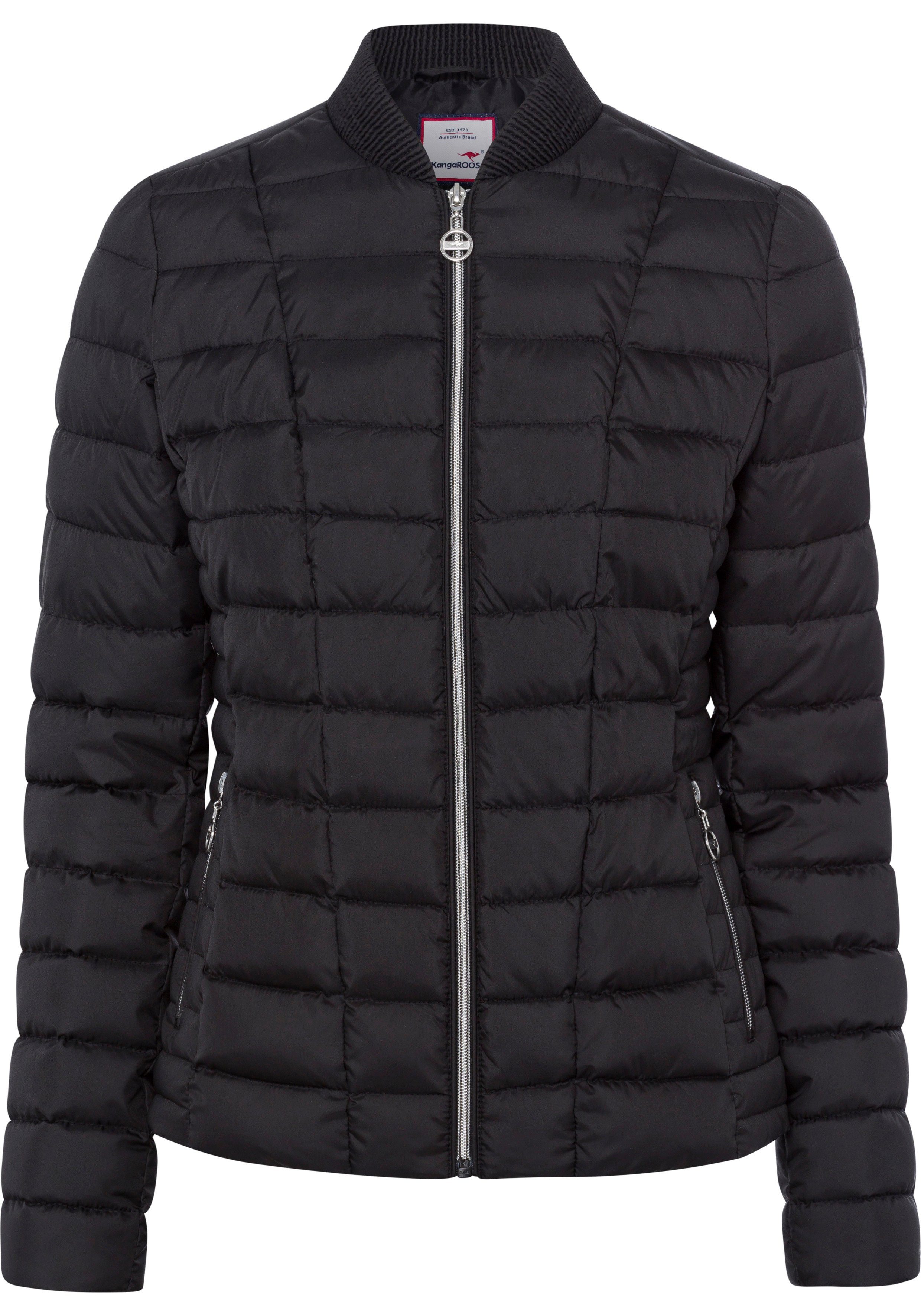 KangaROOS Steppjacke Übergangsjacke, figurbetonter Schnitt, hüftlange Passform. Reduzierter Preis € 55,99. Unverbindliche Preisempfehlung € 79,99, (€ 55,99 pro 1 Stk)