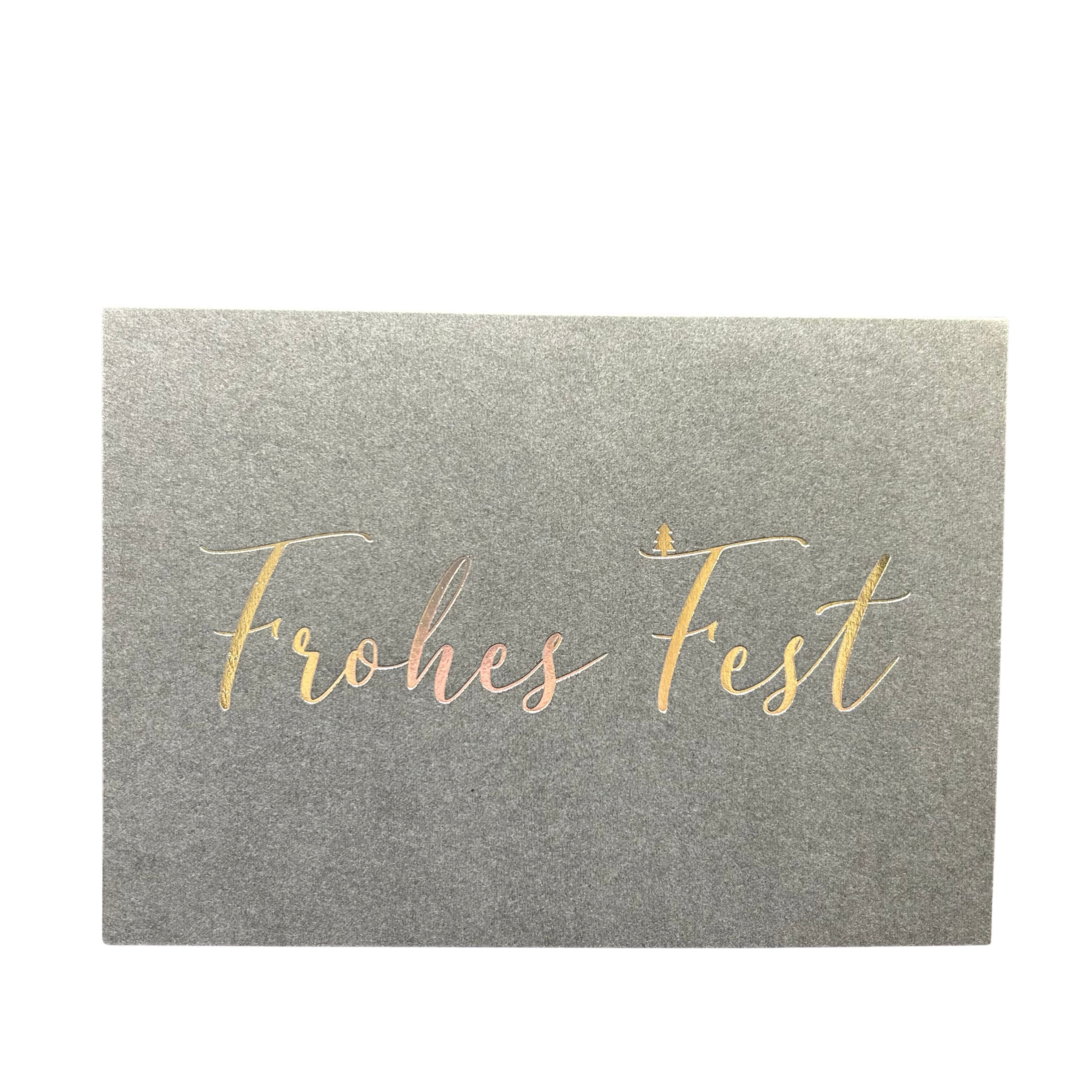 Räder Design Weihnachtskarte Weihnachtskarte Frohes Fest von räder design