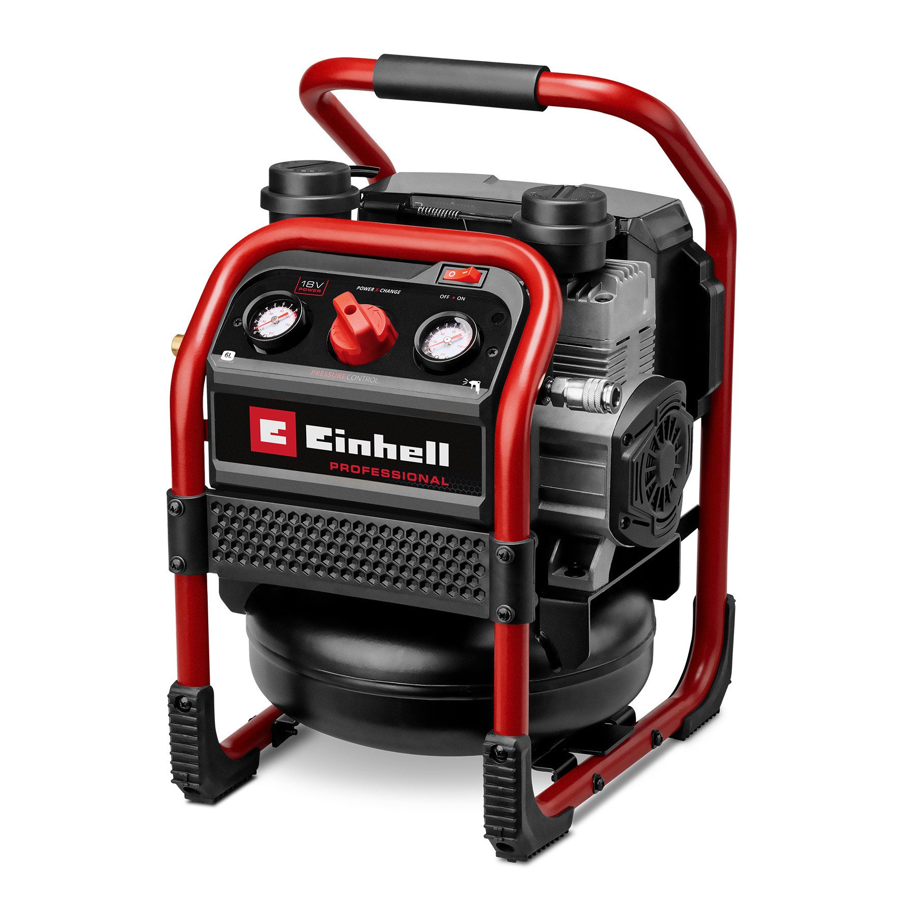 Einhell Kompressor SILENZZO 18/160, max. 8 bar, 6 l, ohne Akku und Ladegerät