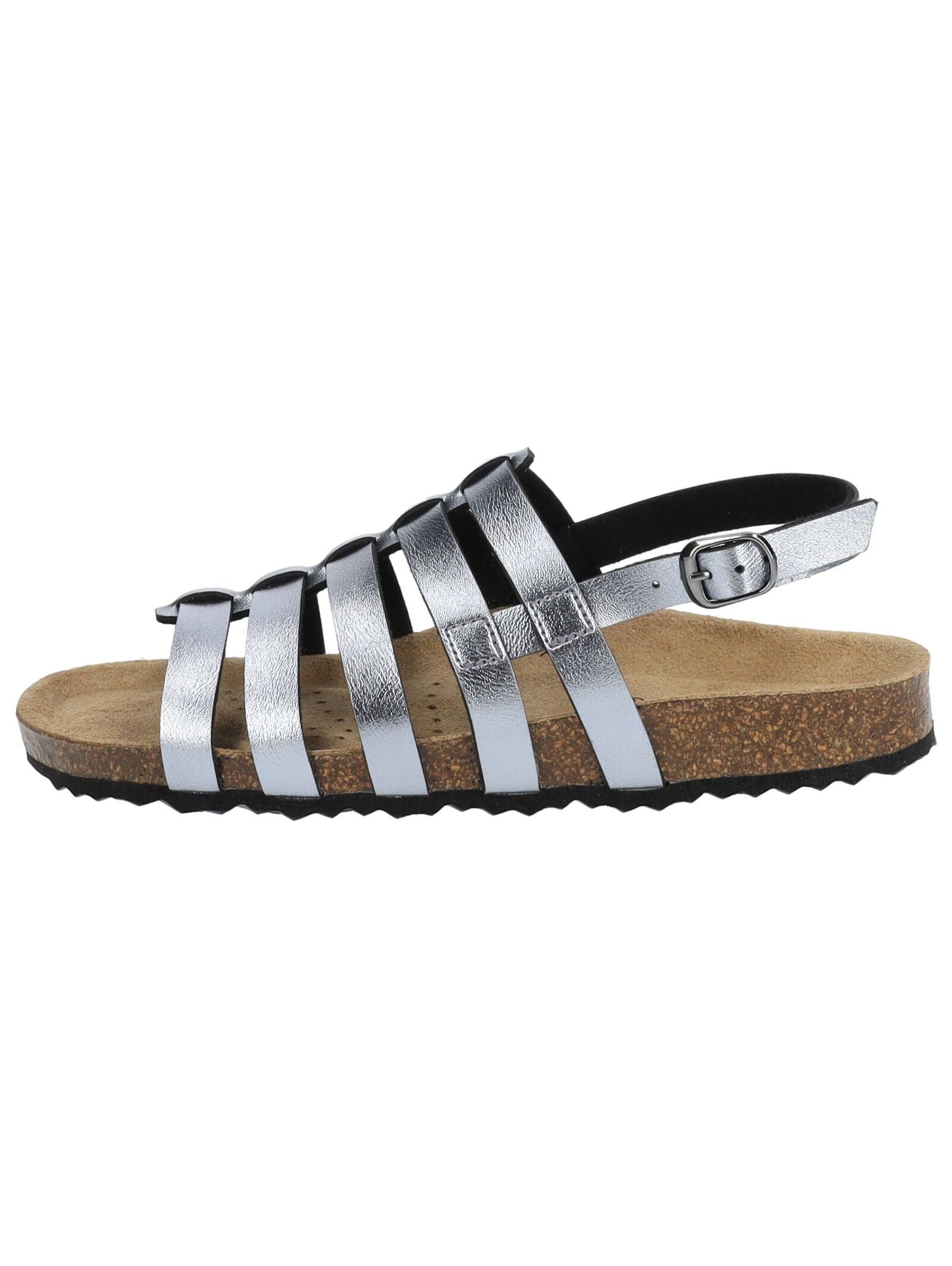 Geox Sandalen Lederimitat Schaftsandalette günstig online kaufen