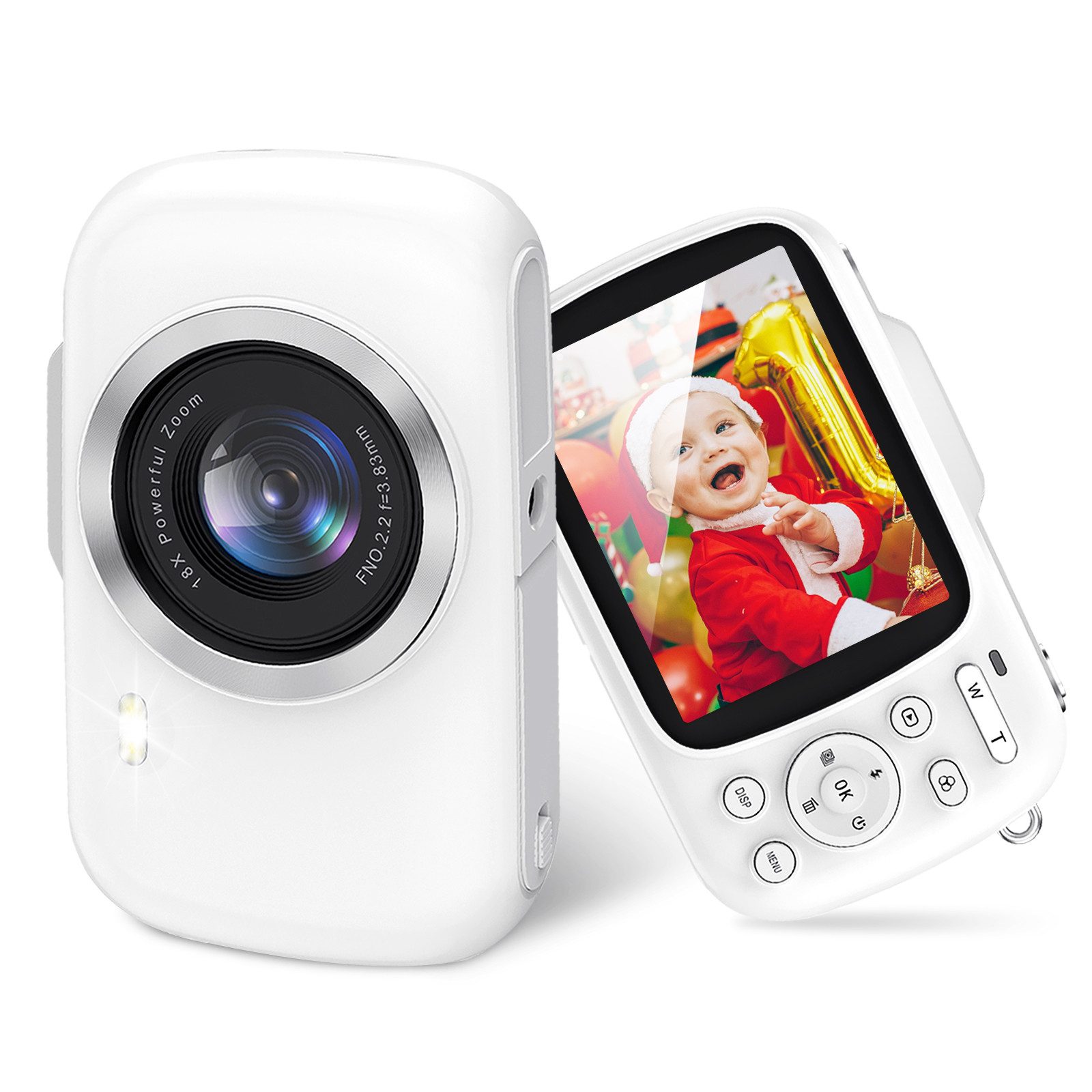 Fine Life Pro Digitalkamera G7 - A - Hochwertige Kamera mit 64MP Kompaktkamera (und 4K-Ultra-HD-Aufzeichnung für atemberaubende Fotos und Videos)