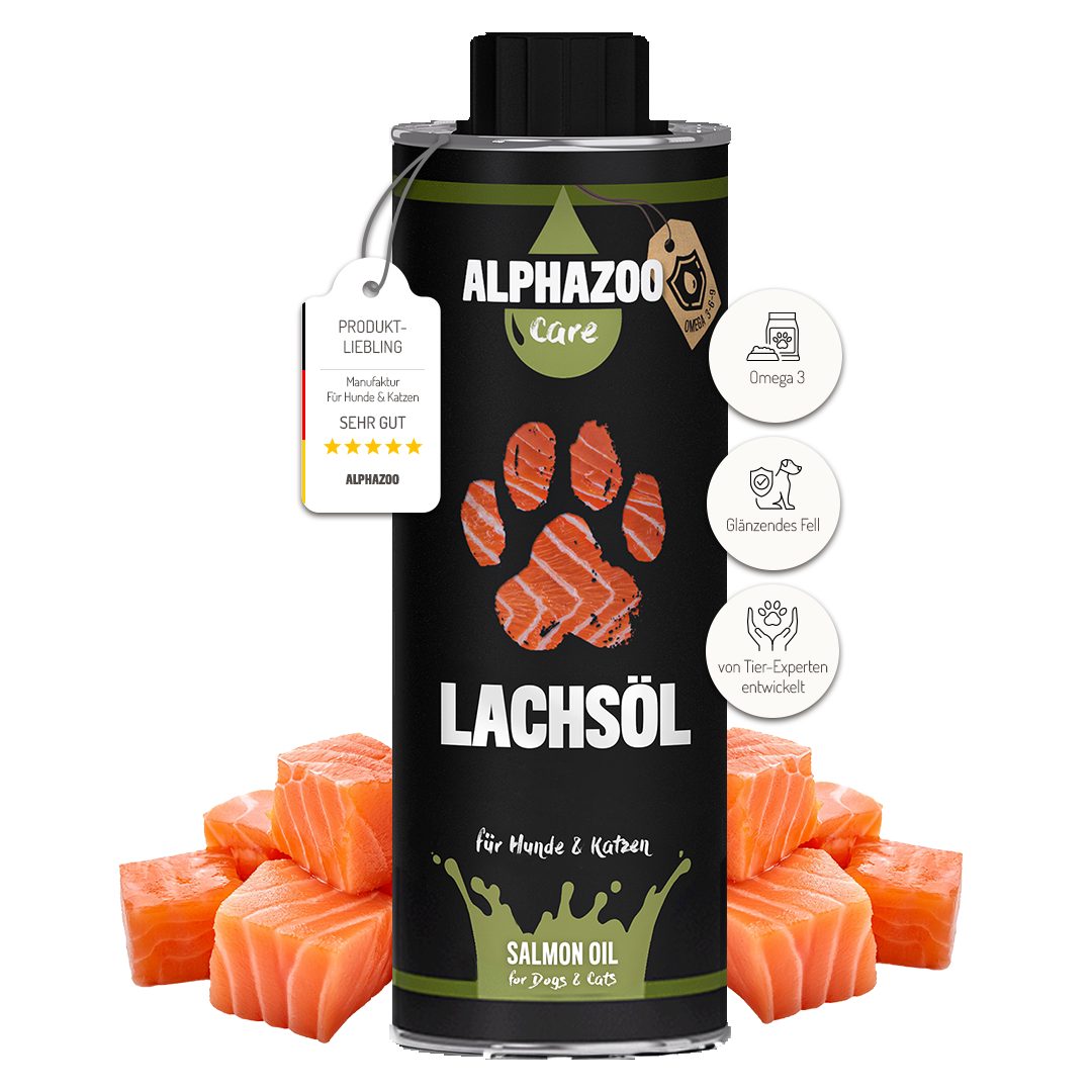Fellpflege Premium Lachsöl I Hunde & Katzen