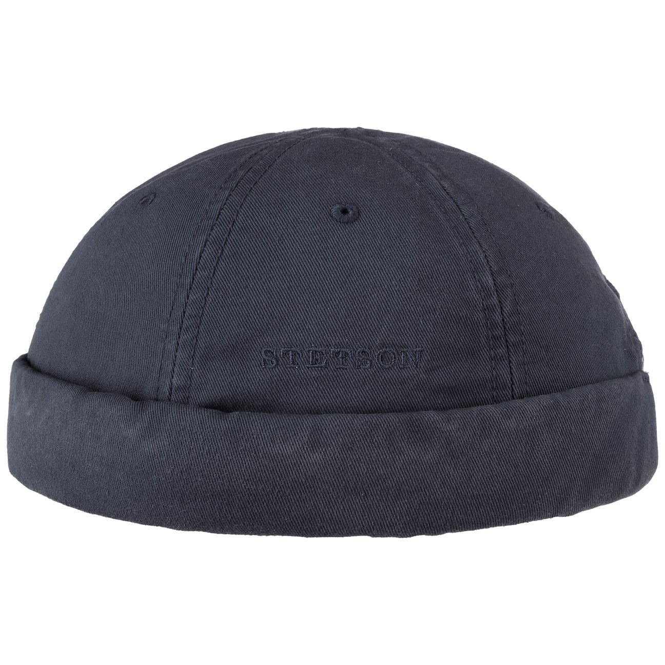 Stetson Schiebermütze (1-St) Dockermütze Docker dunkelblau