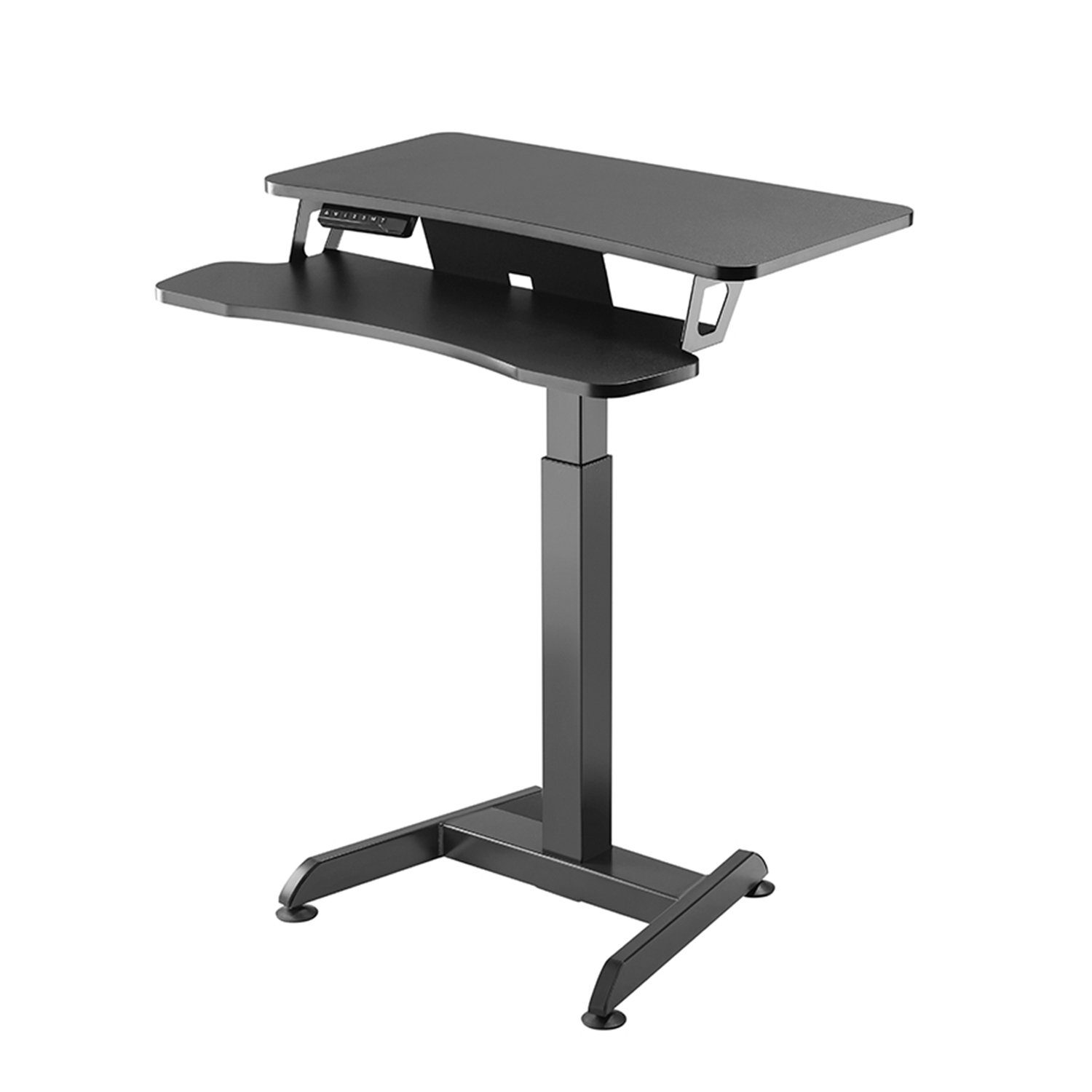 Maclean Arbeitstisch MC-835 Elektrischer Steh-Sitz-Schreibtisch mit Memory & Timer, höhenverstellbar 72–122 cm, max. 37 kg