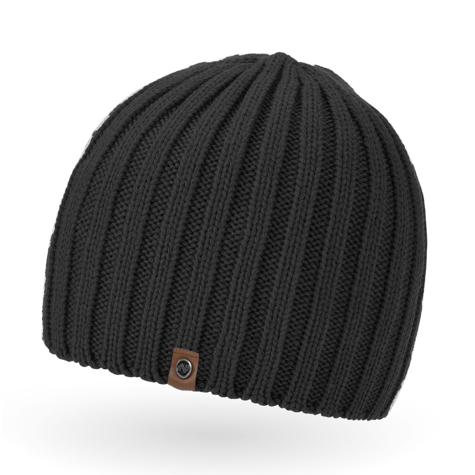 Neverless Strickmütze Strickmütze Herren Winter-Mütze Beanie