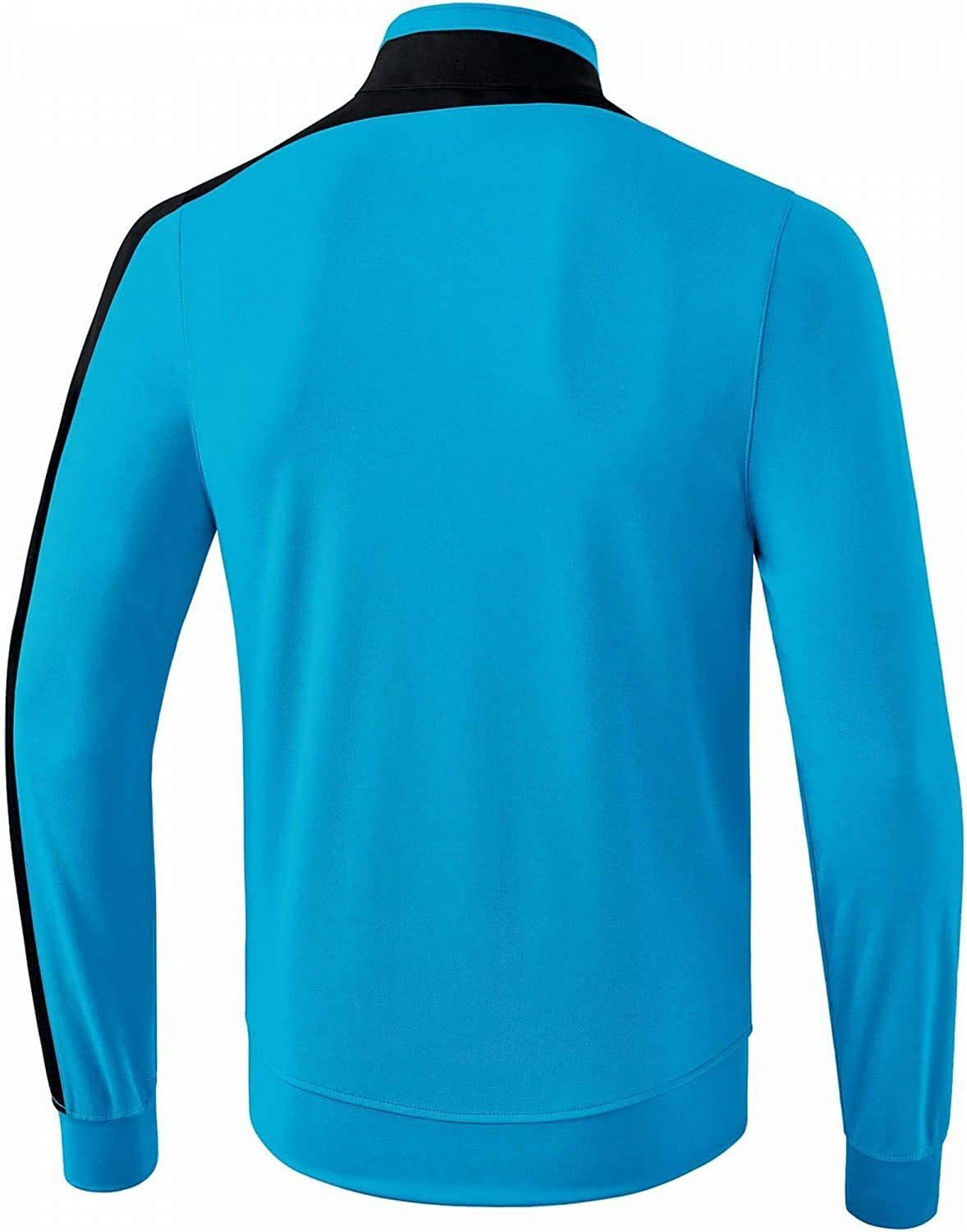 Erima Trainingsshirt Kinder Trainingstop Pullover Sweatshirt Club 1900 2.0 Blau Kurzreißverschluss
