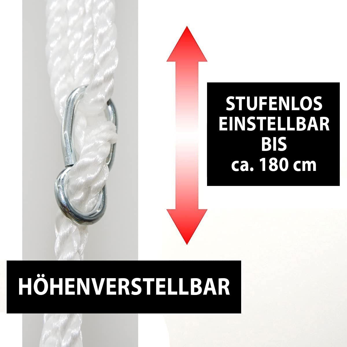 LittleTom 3-in-1 Baby Swing, Growing Garden Swing for Baby & Toddler, 40x43x33 cm, Safety Swing - Toddler Swing Made of Plastic