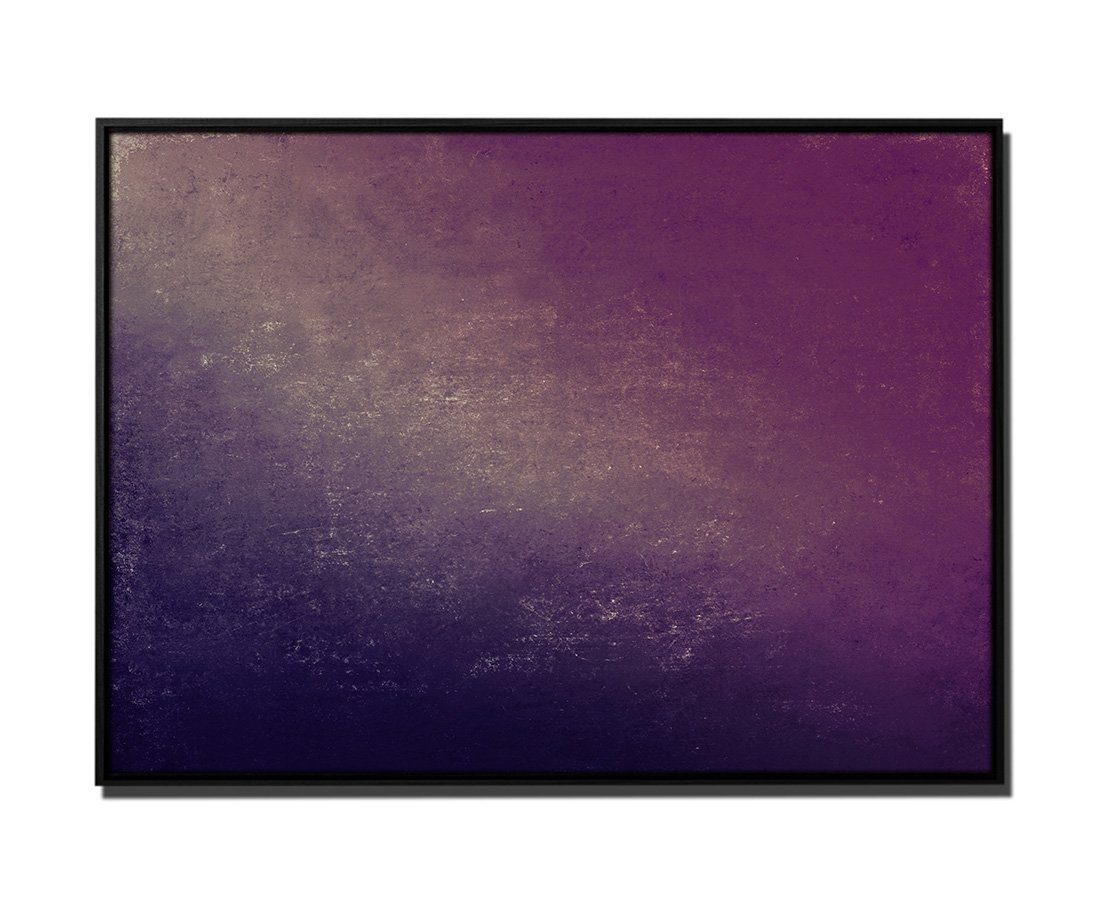 Sinus Art Leinwandbild 105x75cm Leinwandbild Petrol Abstrakt Malerei