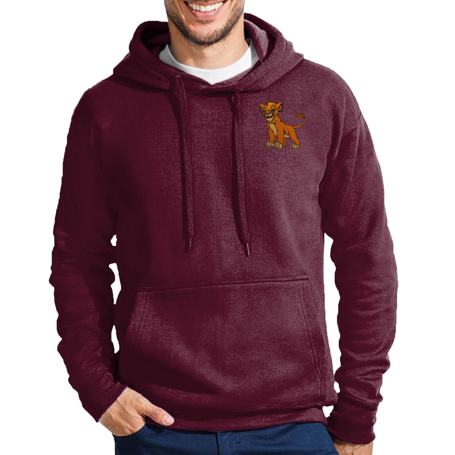 Blondie & Brownie Hoodie Simba König Löwen löwe Sahara Retro Kino Film Vintage Herren hoodie SimbaPatches Premium Sahara Löwe Hoodie