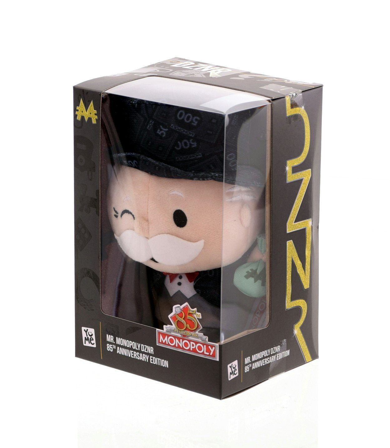 YUME Kuscheltier Mr. Monopoly Plüschfigur 19cm - 85th Anniversary Edition