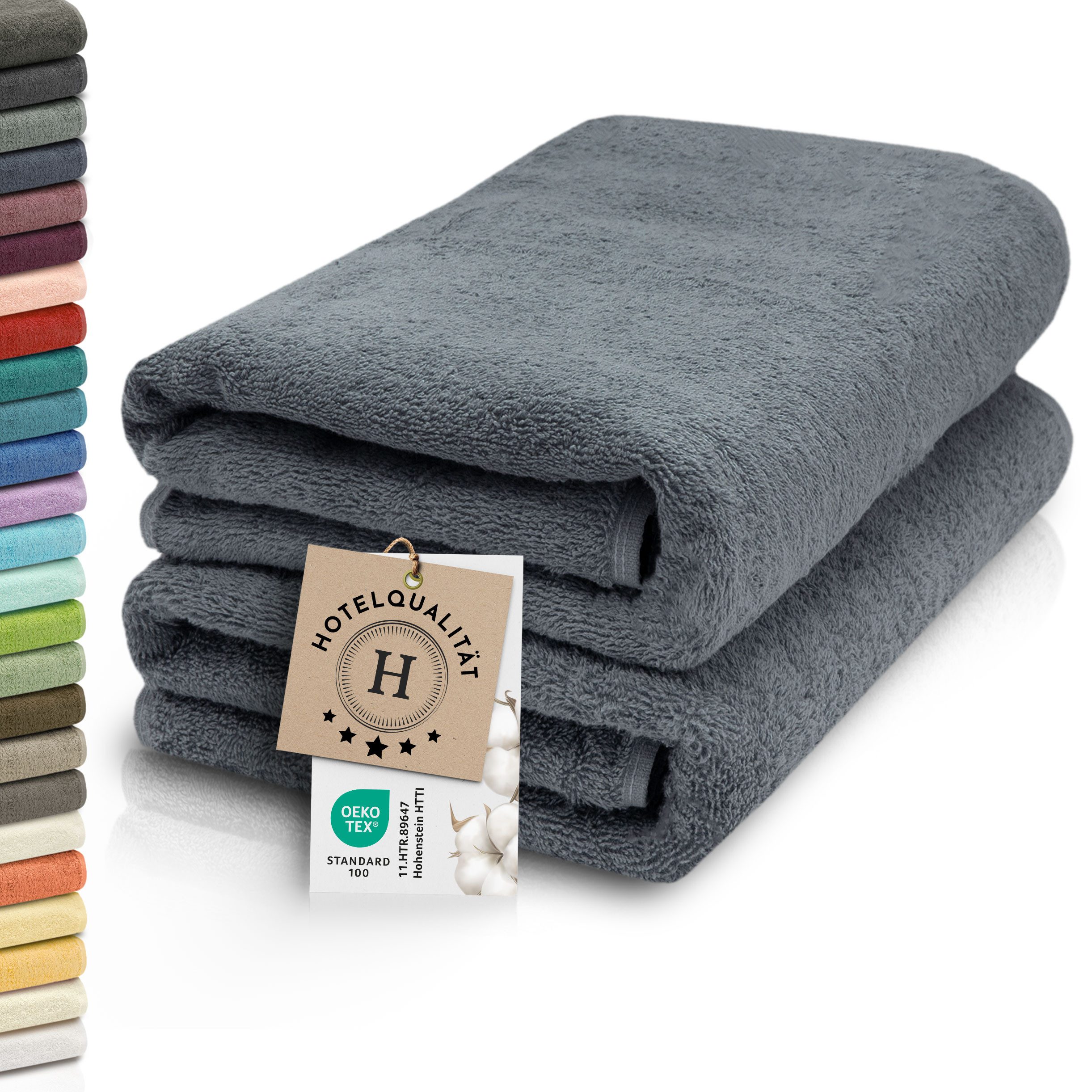 ZOLLNER Saunatuch, Walkfrottier (2-St), 70 x günstig online kaufen