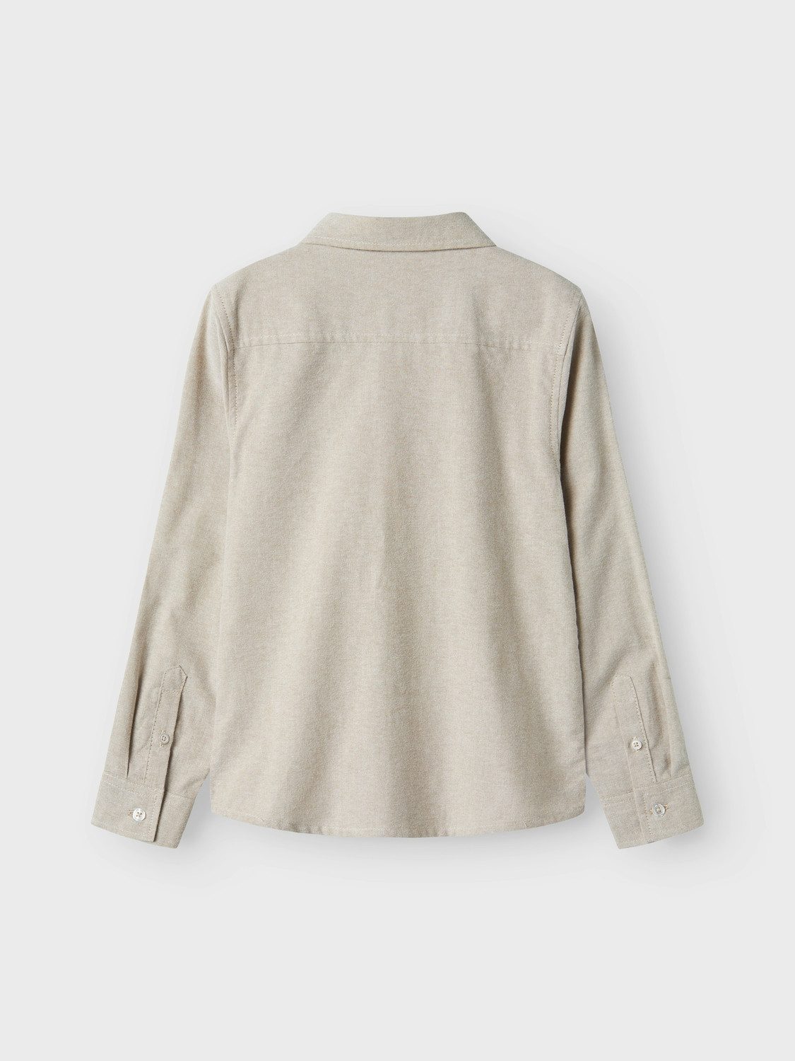 Name It Langarmhemd NKMNEWSA für Jungen mit Knopfleiste und Baumwollkomfort unifarben, casual, regular fit, Baumwolle, Hemdkragen