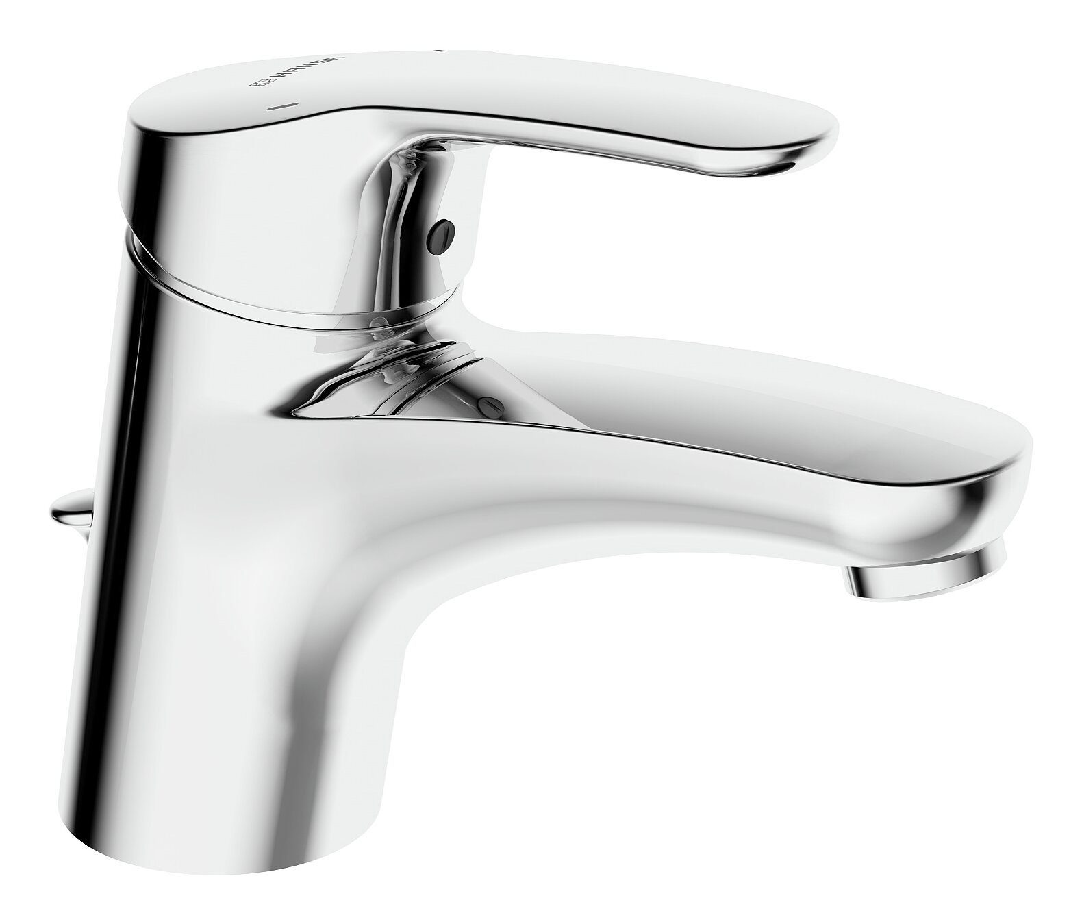 HANSA Waschtischarmatur Hansamix Einhand-Einlochbatterie Wasserspararmatur nach DIN EN 817
