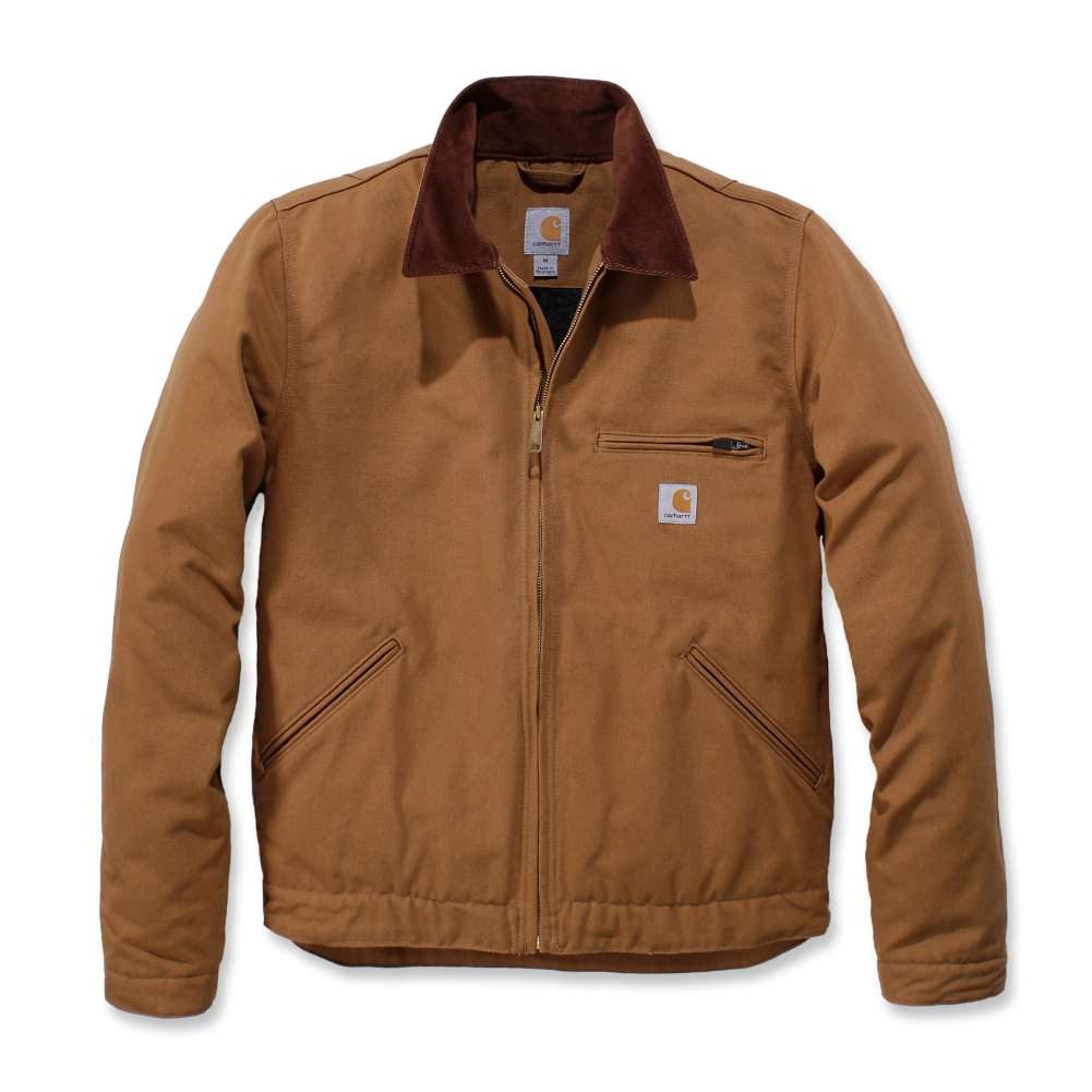 Carhartt Arbeitsjacke 103828 Duck Detroit robuste Jacke mit wichem Futter